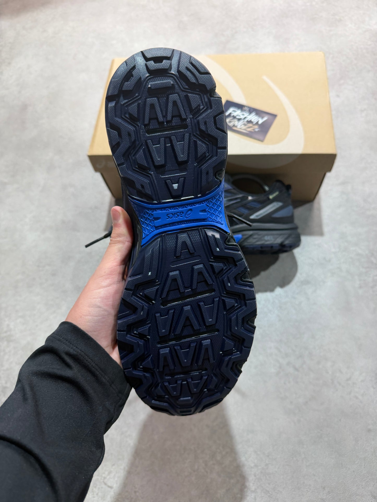 Asics Gel Venture 6 GTX - BLACK/ ILLUSION BLUE