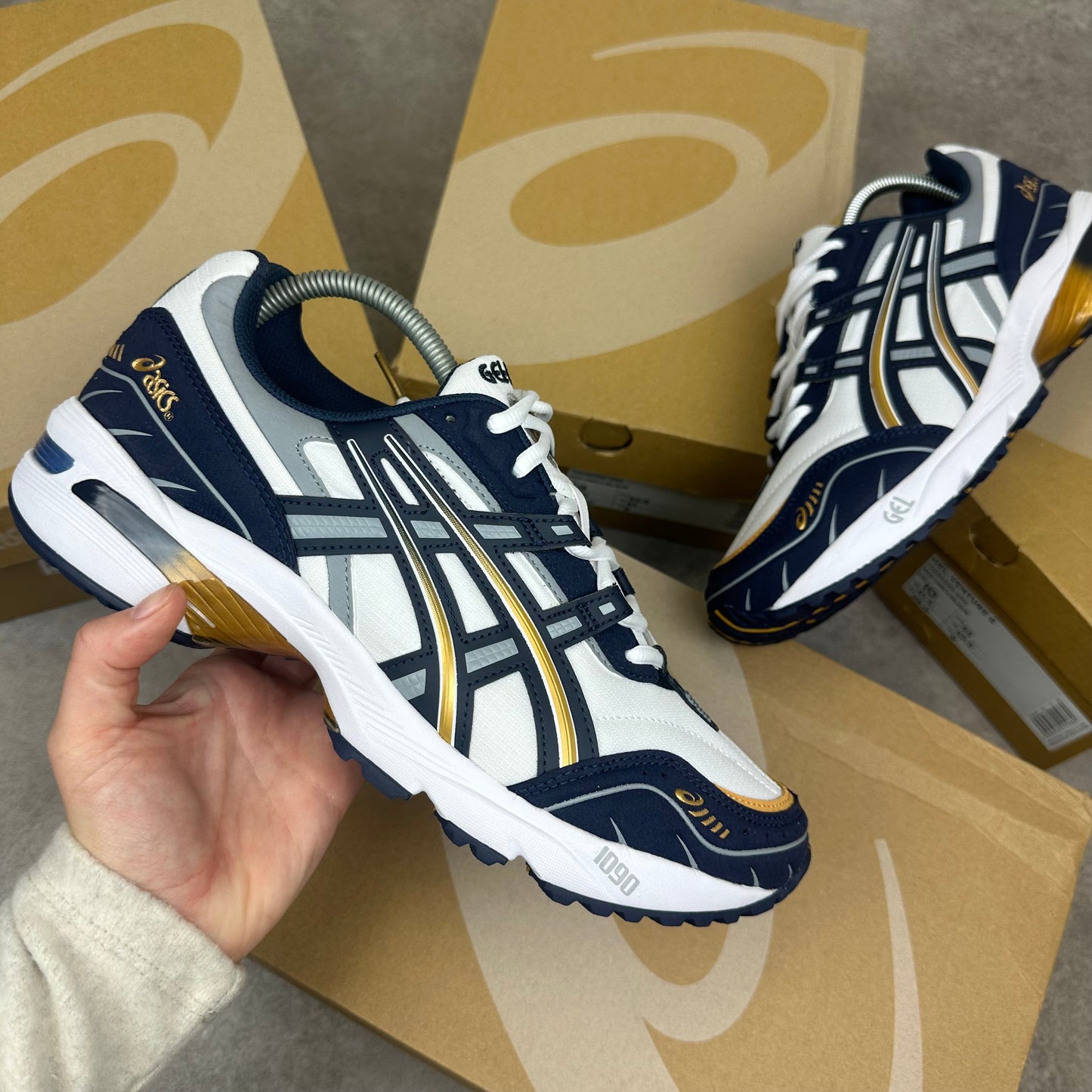 Asics Gel-1090 White/Midnight