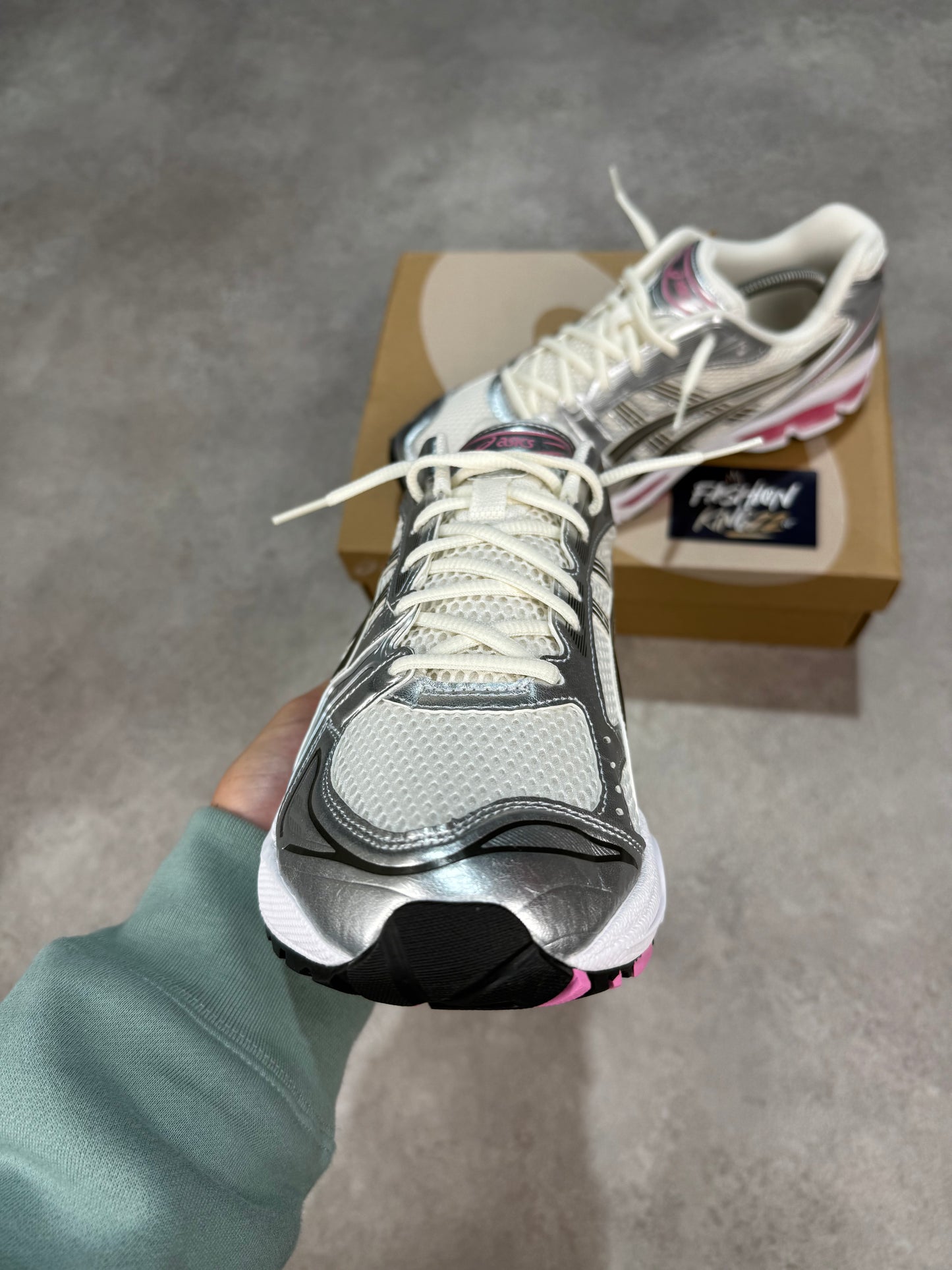 Asics Kayano 14 - Cream/Sweet Pink