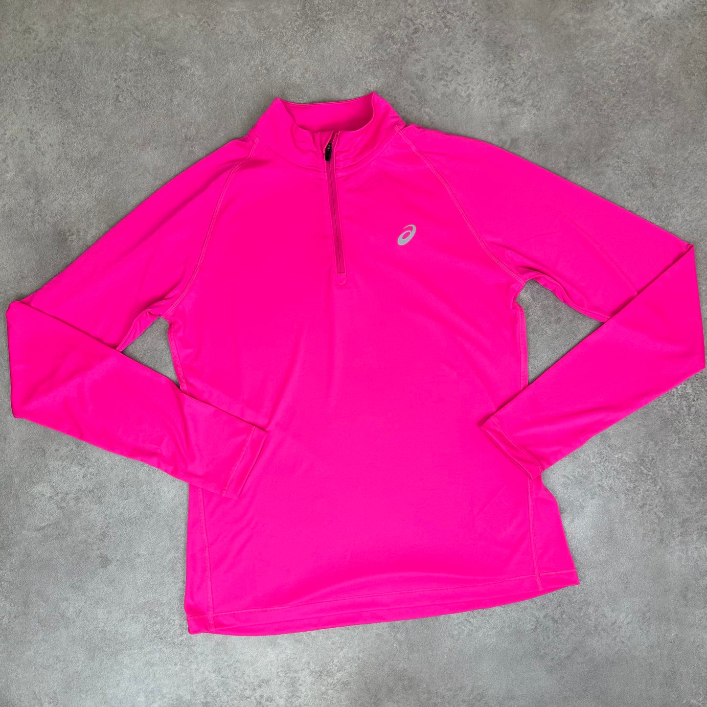 Asics 1/2 Zip - Pink Glow