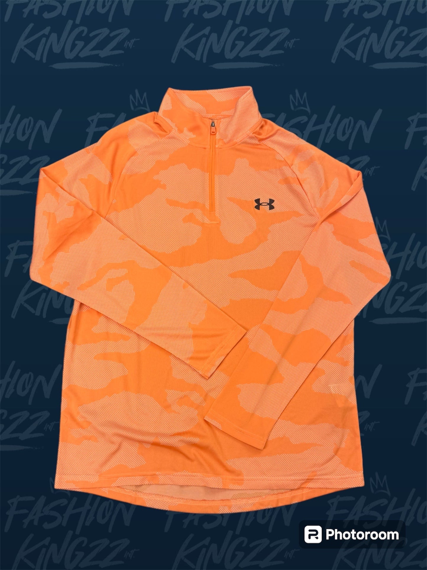 UA 1/2 Zip - Orange