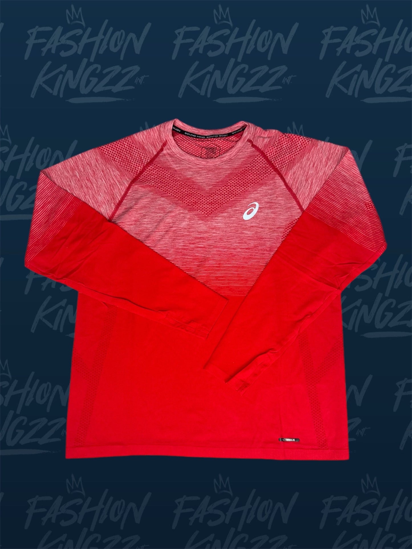 Asics Seamless LS T-shirt - Red