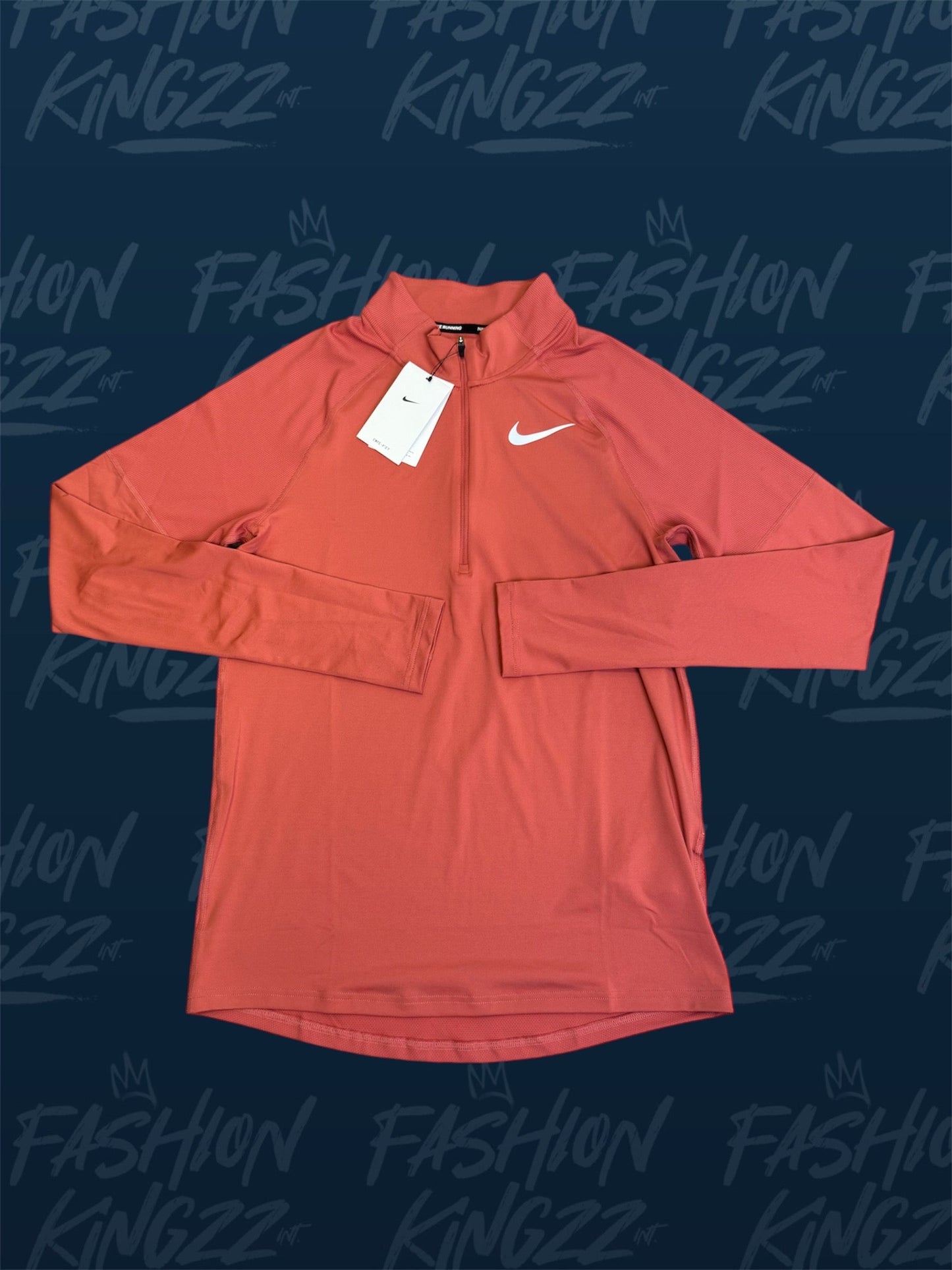 Nike 1/2 Zip - Abode Red