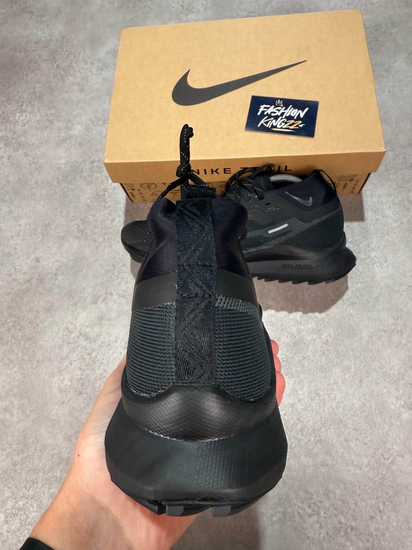 Nike React Pegasus Trail 4 GTX V2 - BLACK/ANTHRACITE