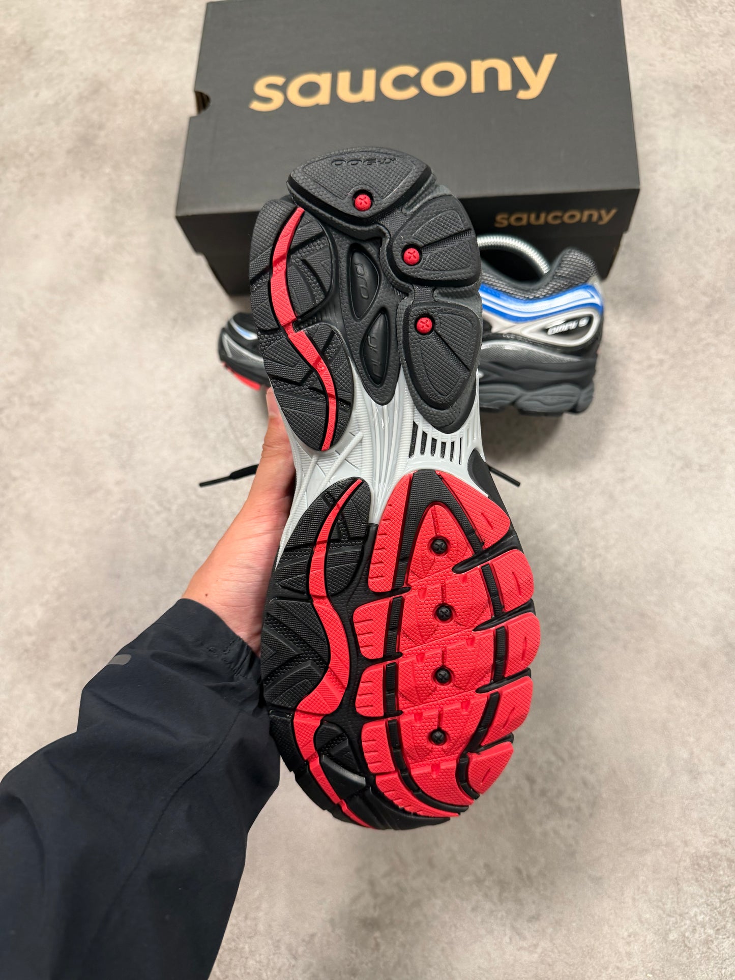 Saucony Progid Omni 9 - BLACK/MULTI BARIO/NOIR