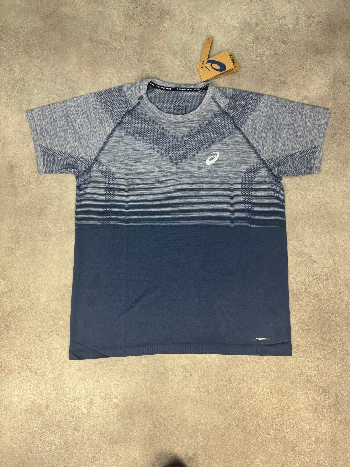 Asics Seamless T-shirt - Midnight Navy