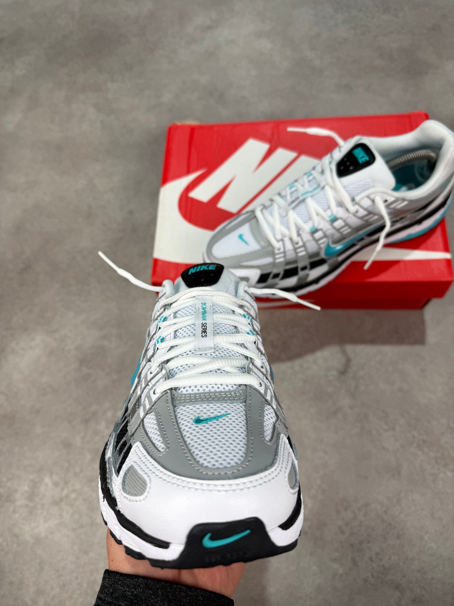Nike P-6000 - White/Dusty Cactus
