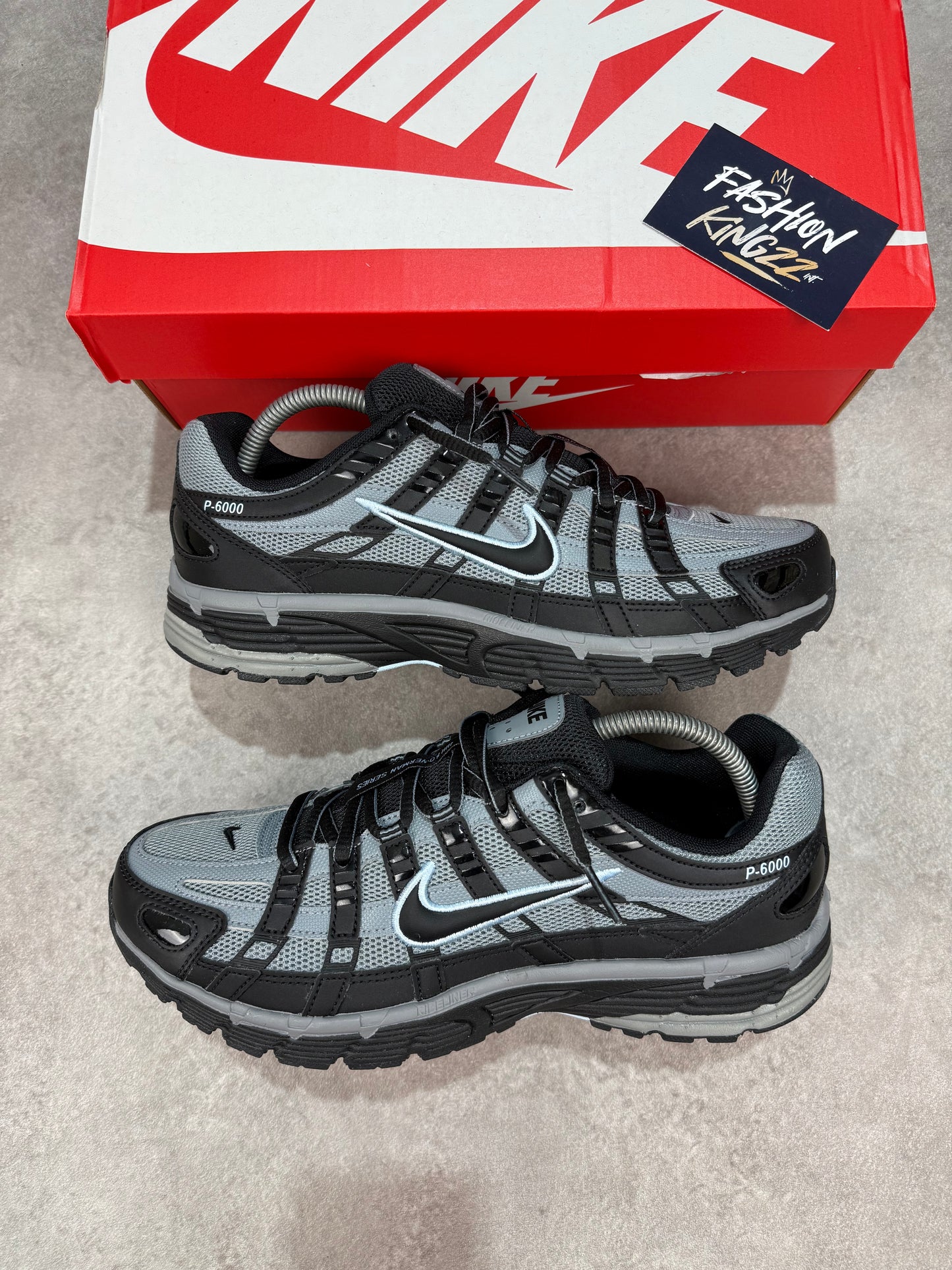 Nike P-6000 - Black/Black-Cool Grey