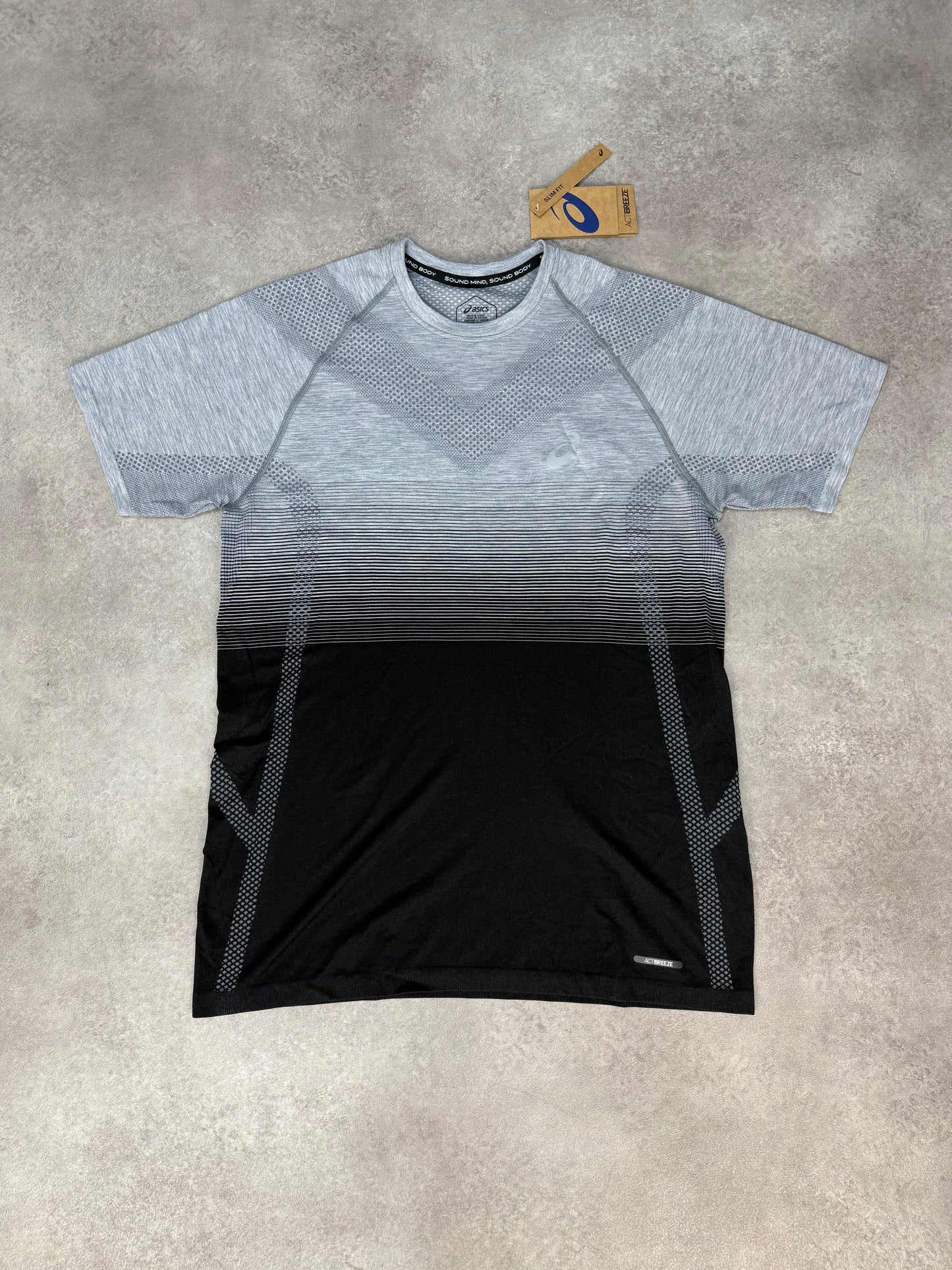 Asics Seamless T-shirt - Black/Grey