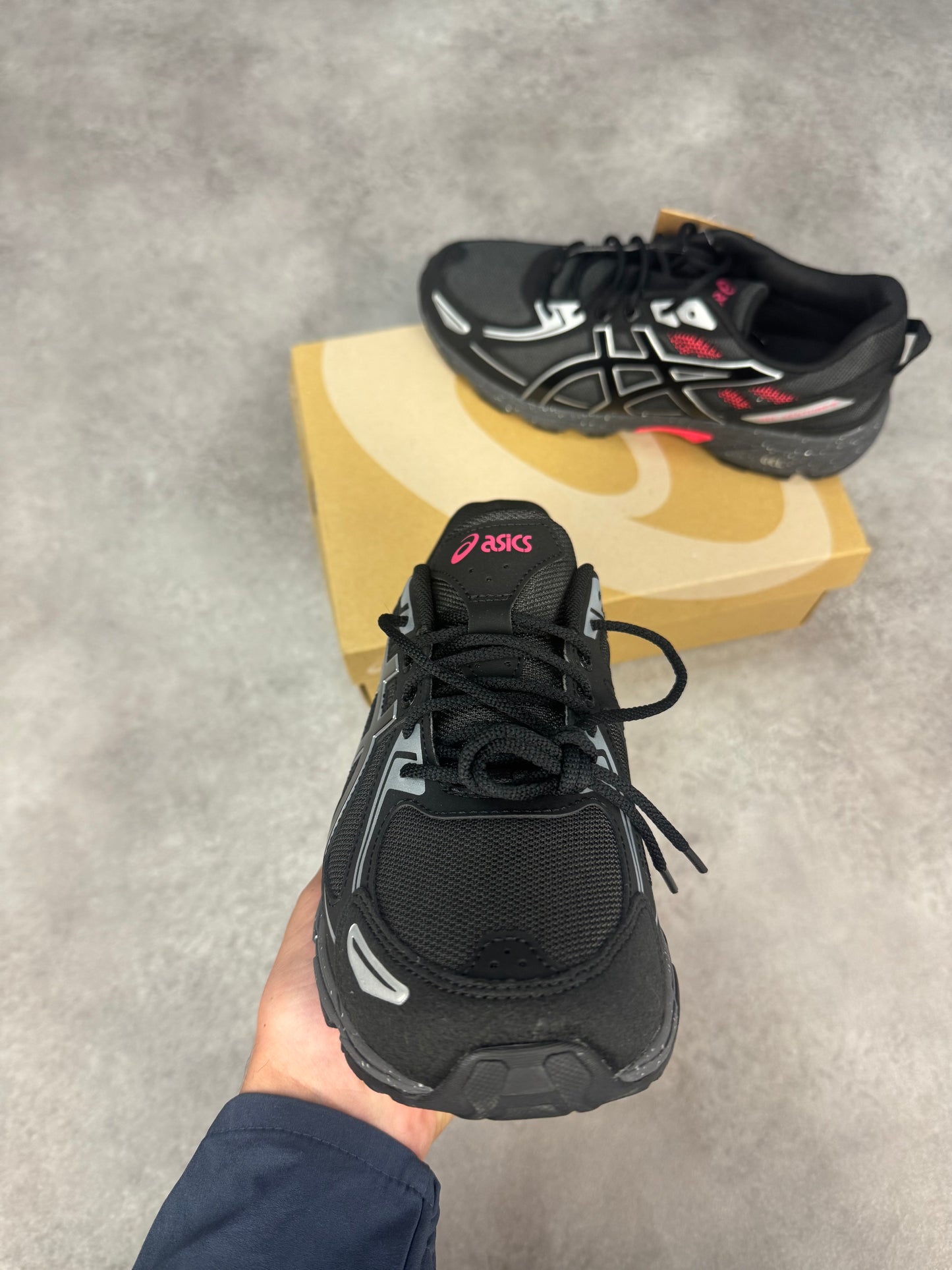 Asics Gel Venture 6 - Obsidian Grey/Black