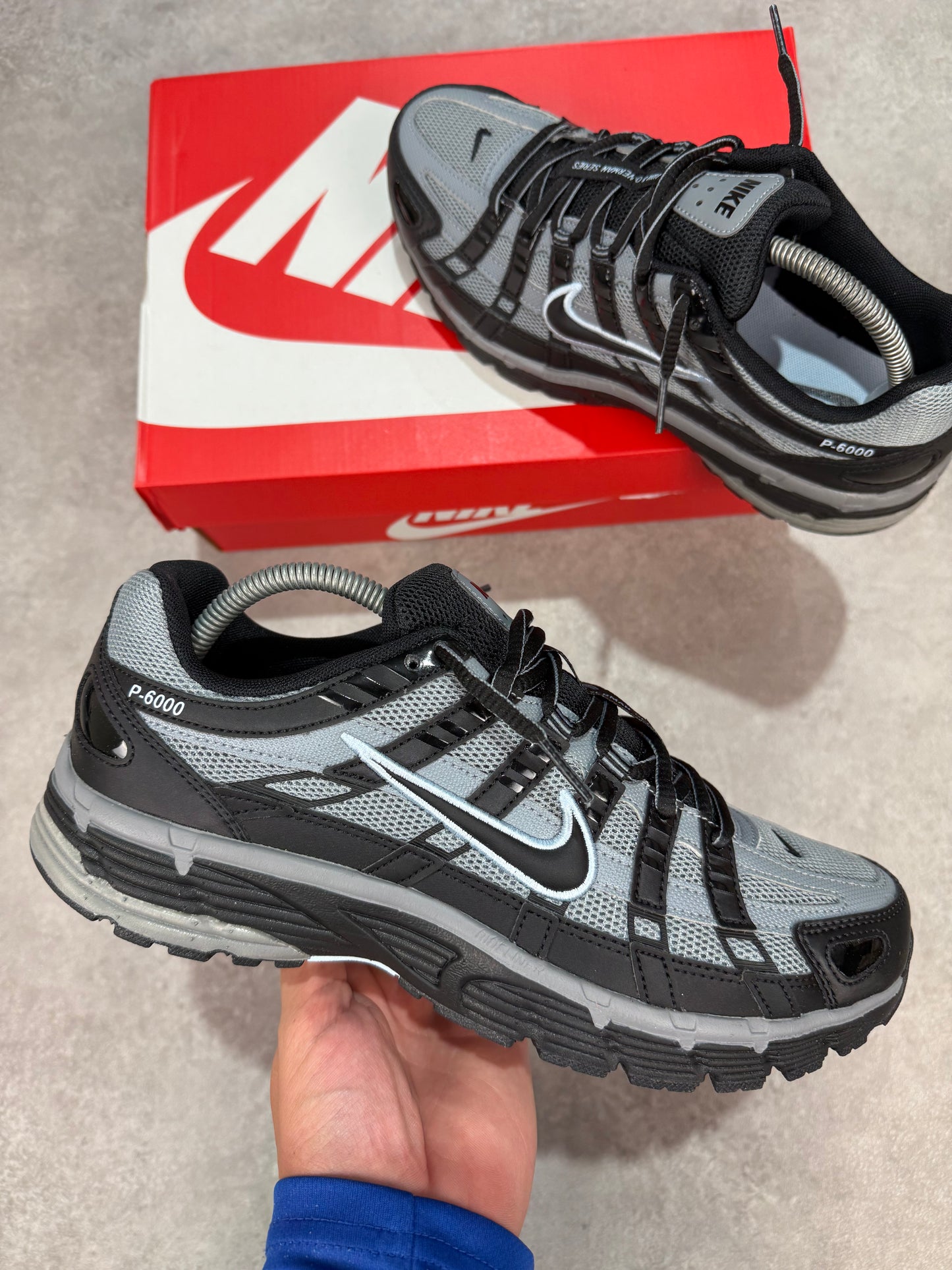 Nike P-6000 - Black/Black-Cool Grey