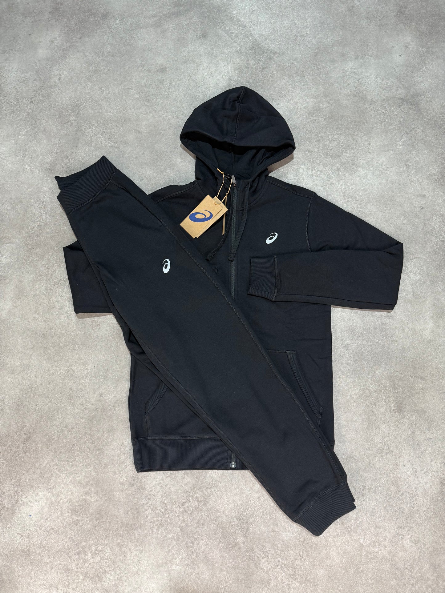 Asics Full Zip Tracksuit - Performance Black