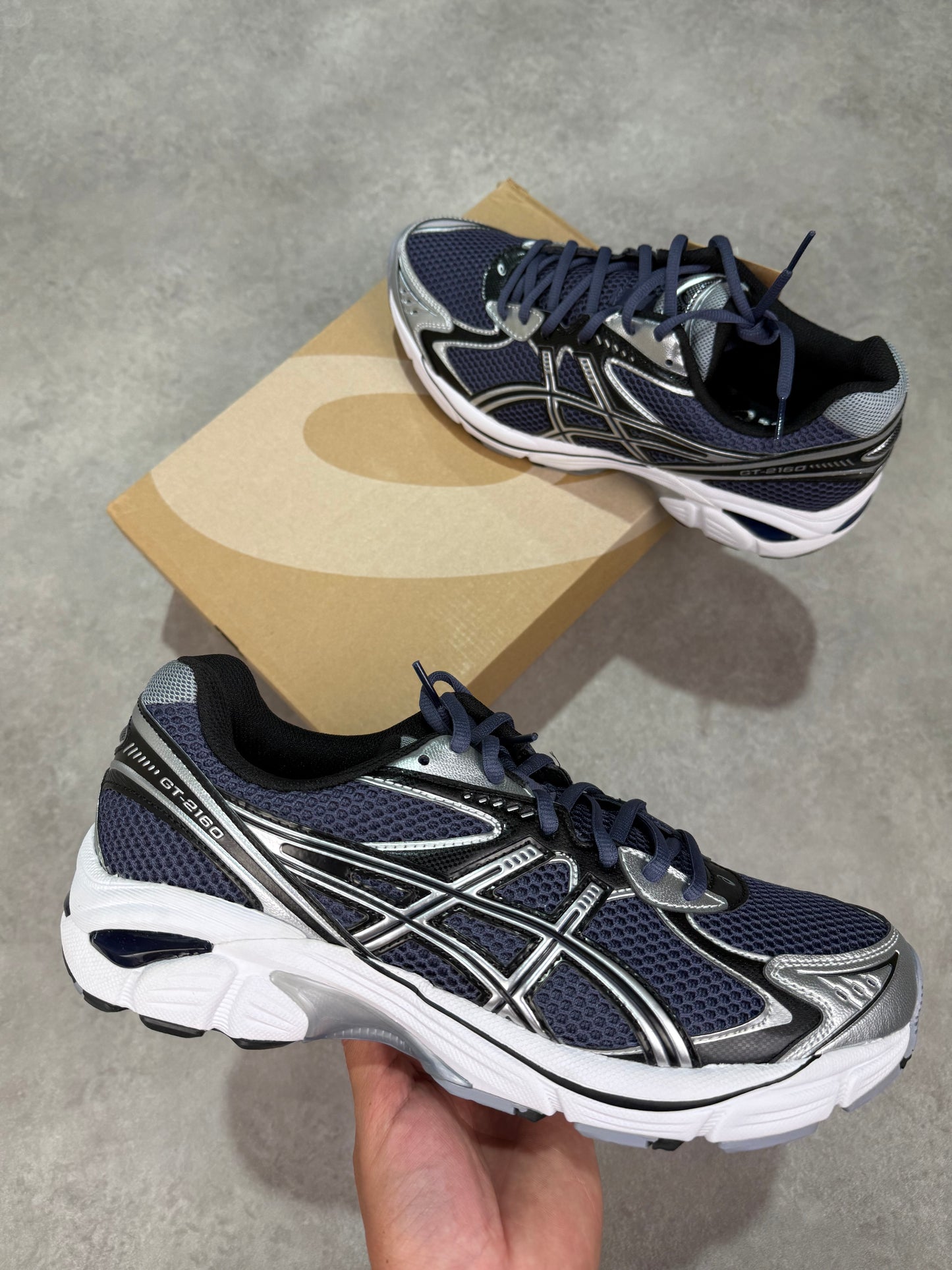 Asics GT2160 - Indigo Fog/Pure Silver