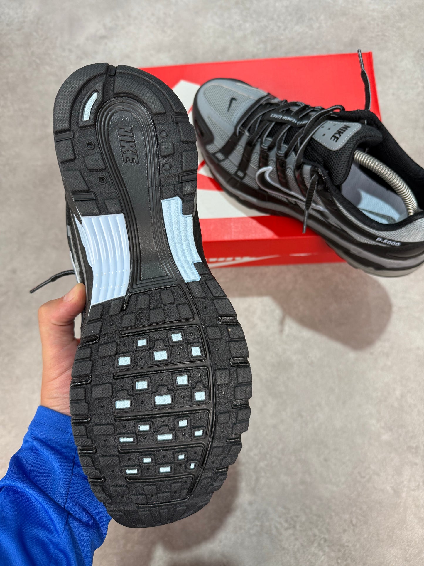 Nike P-6000 - Black/Black-Cool Grey