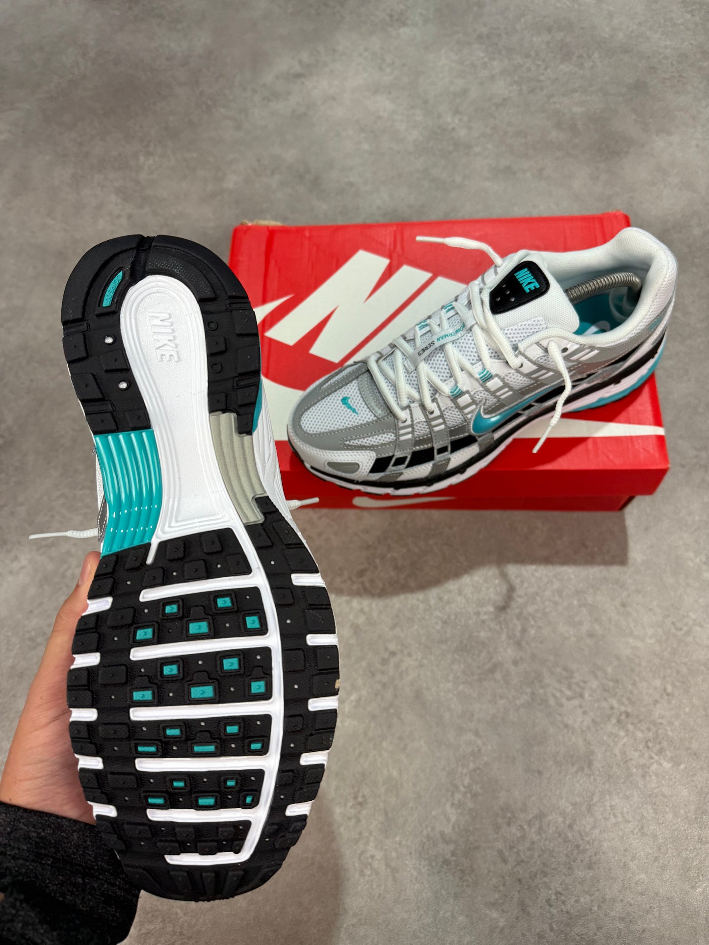 Nike P-6000 - White/Dusty Cactus
