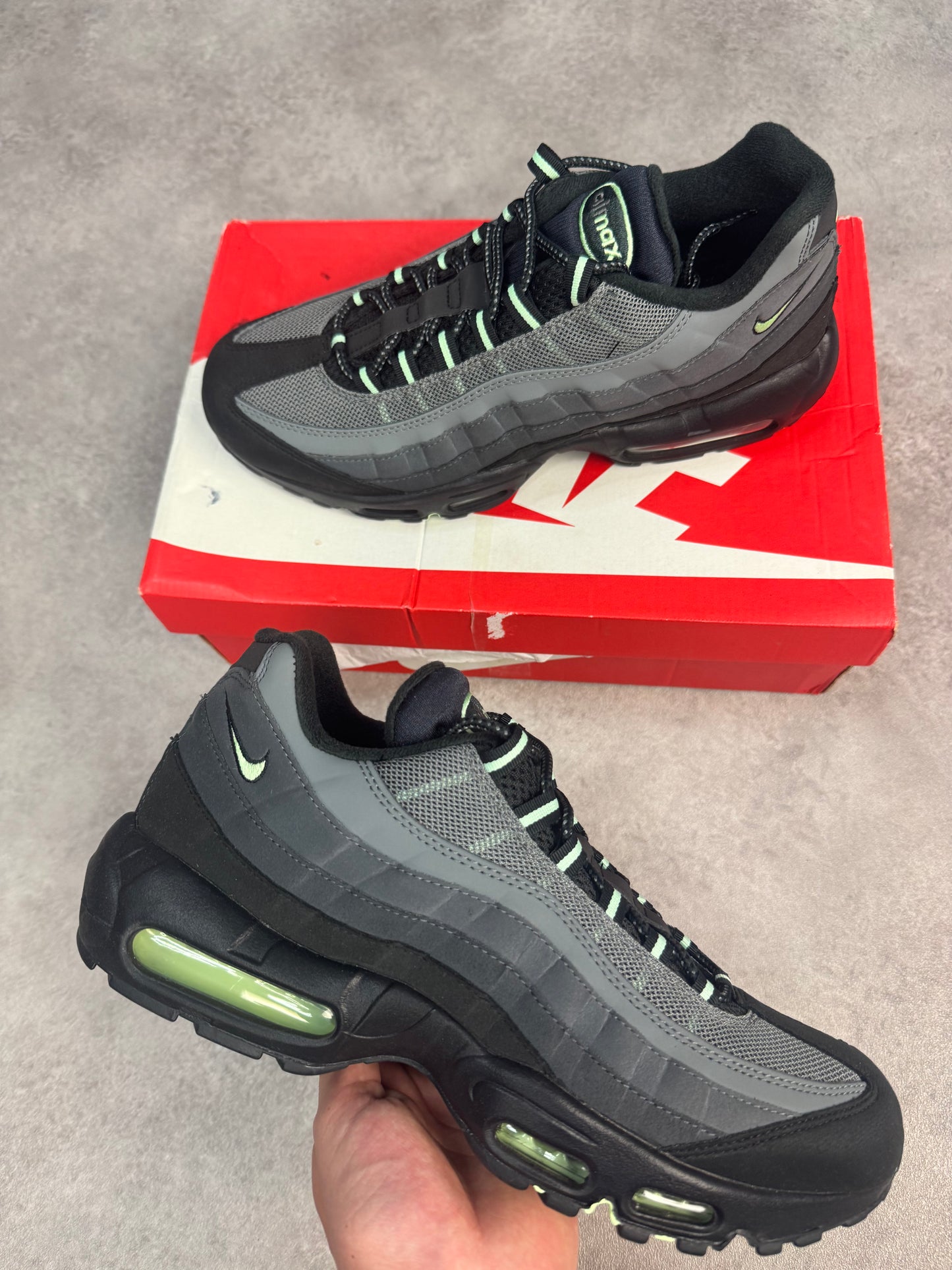 Nike Airmax 95 - Black/Vapour Green