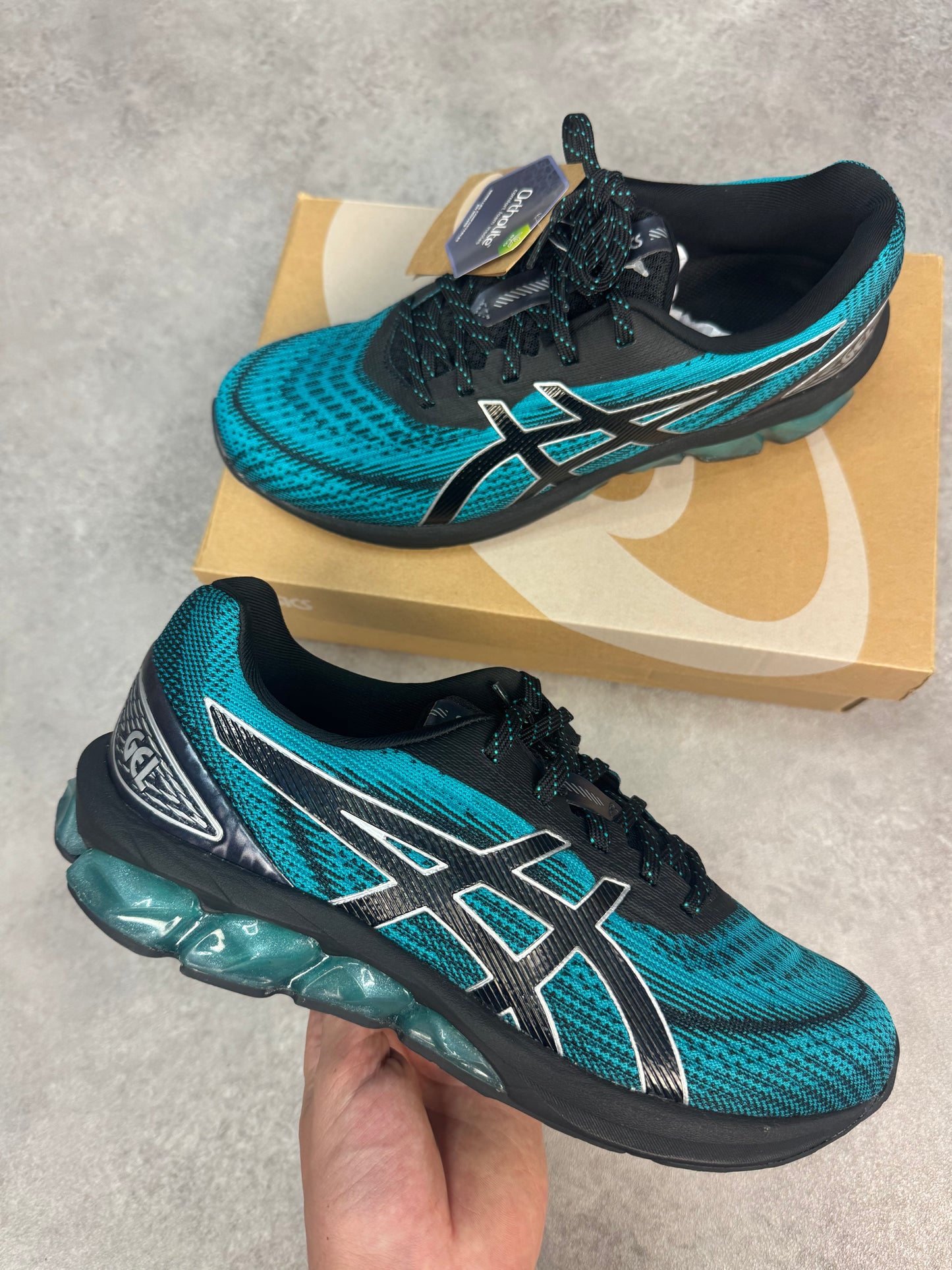 Asics Gel Quantum 180 - Black/Lagoon