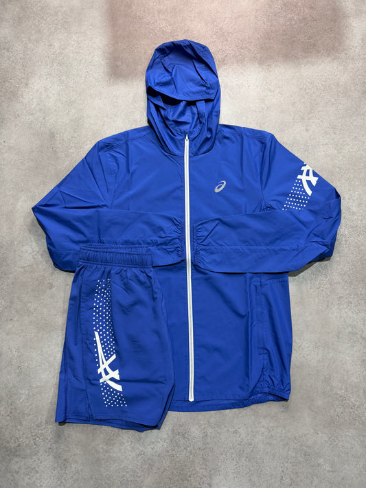 Asics Icon Jacket Set - DARK COBALT