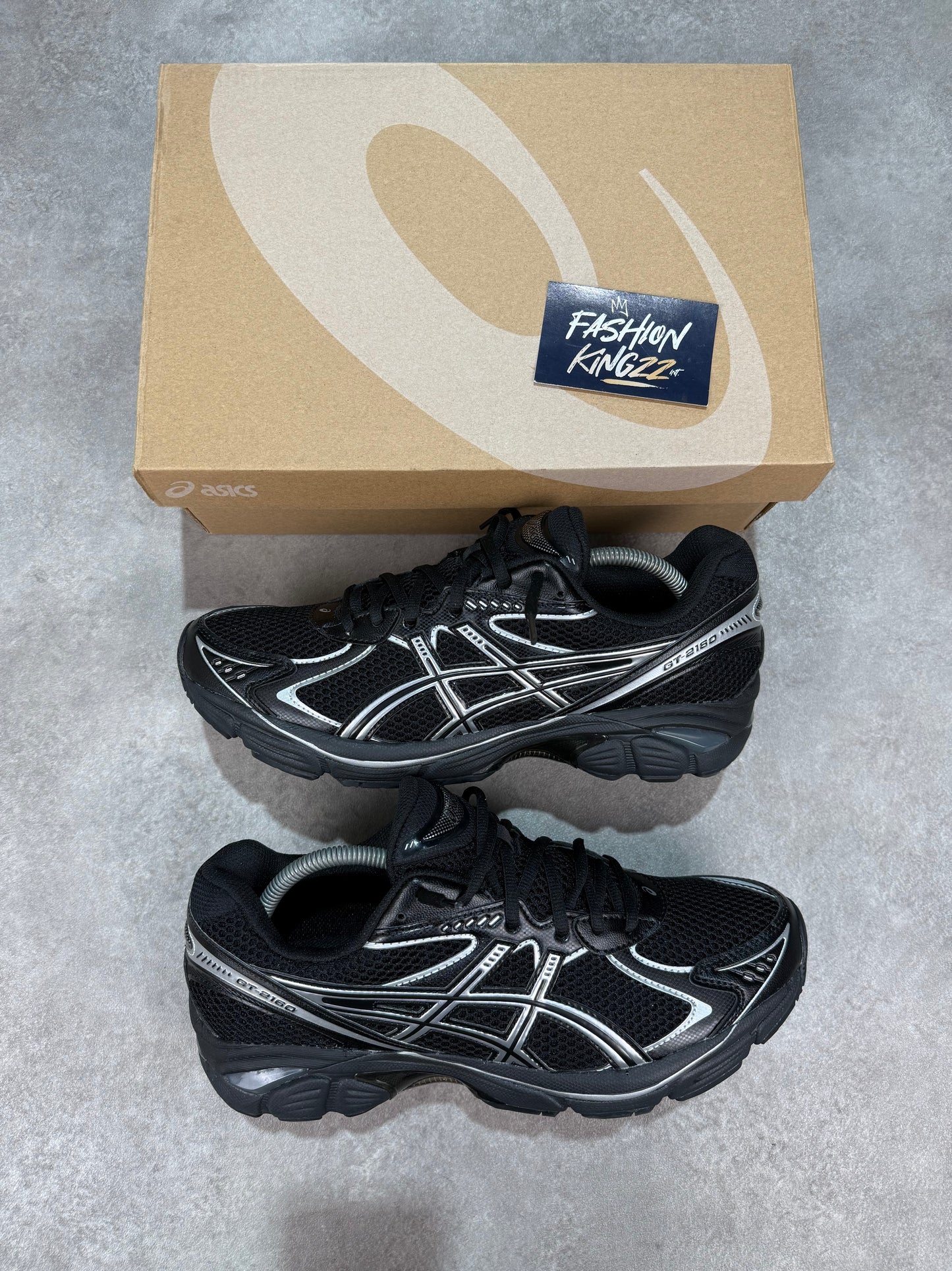 Asics GT-2160 - BLACK/PURE SILVER