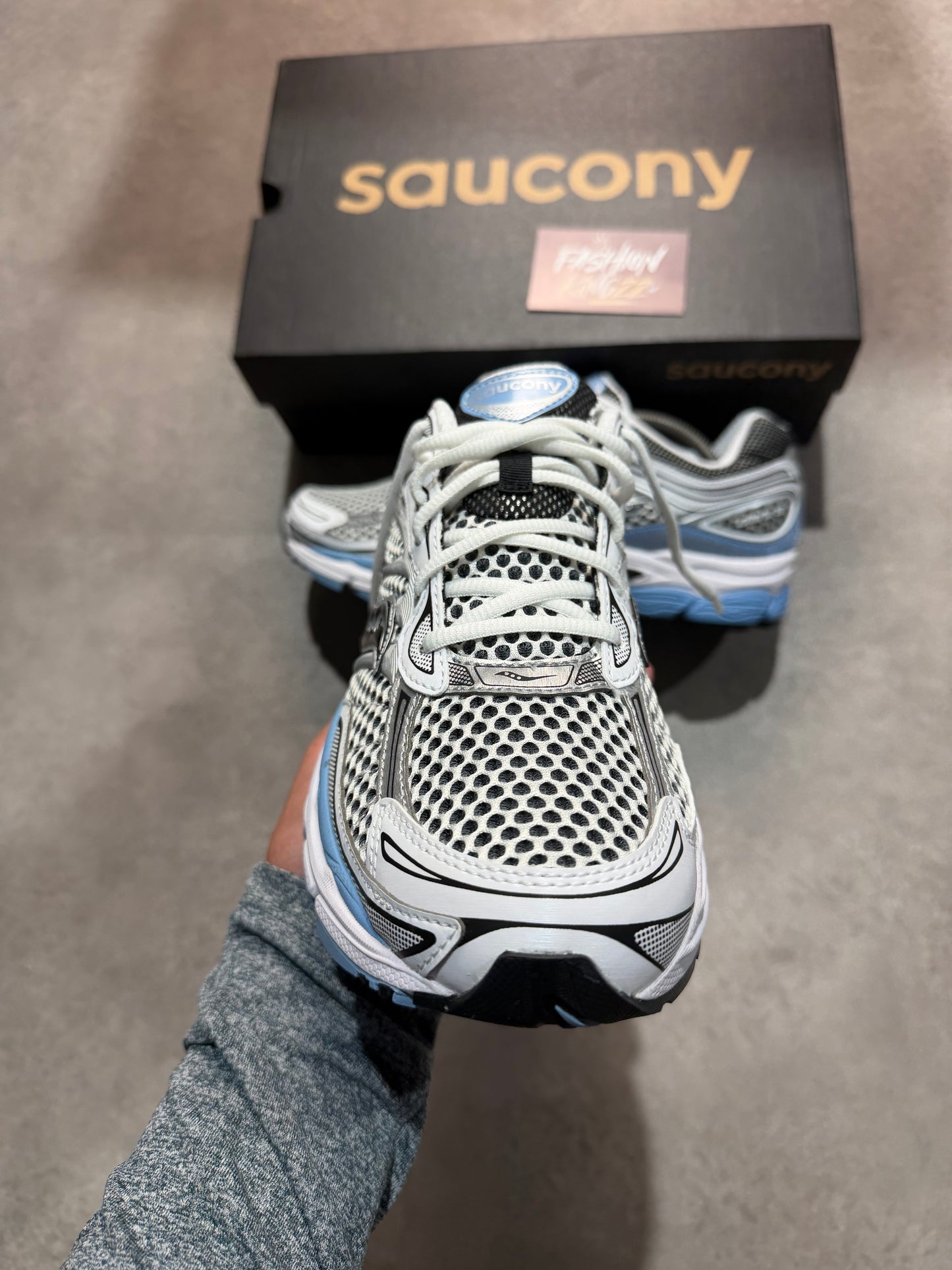 Saucony Progrid Omni 9 - BLISSFUL/WHITE BLUE