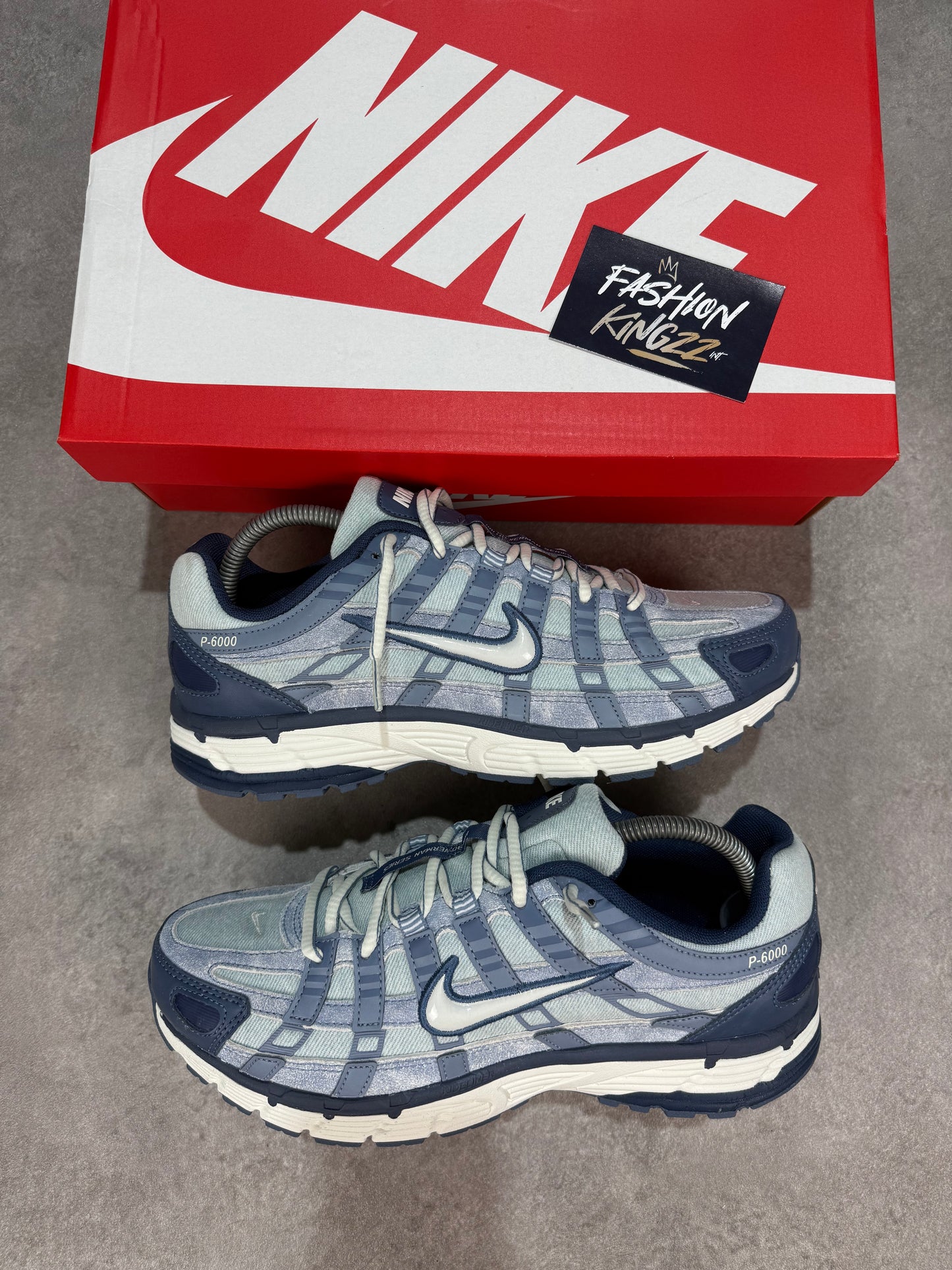 Nike P-6000 - Worn Blue/ Soft Pearl
