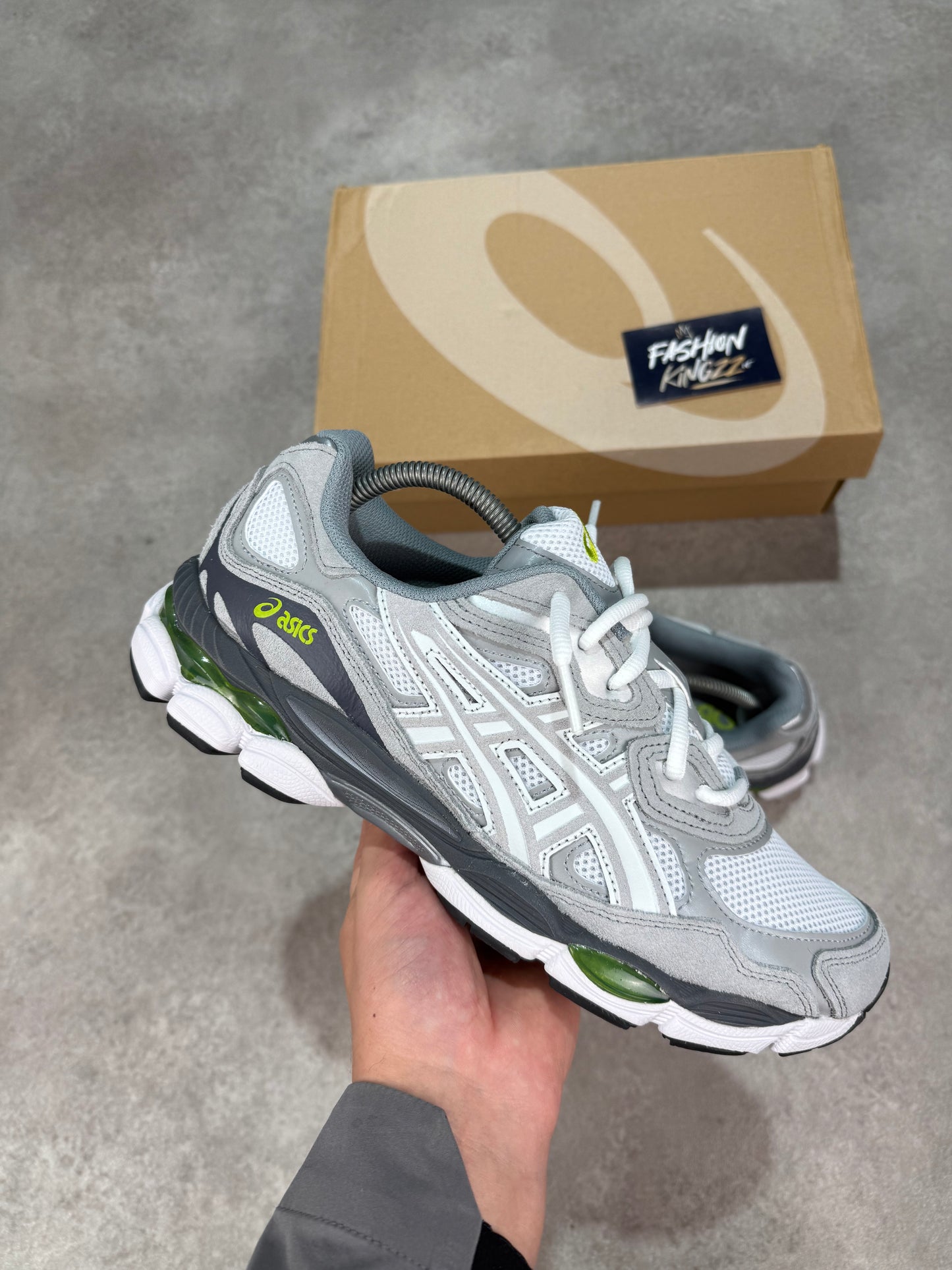 Asics Gel- NYC - WHITE/GLACIER GREY
