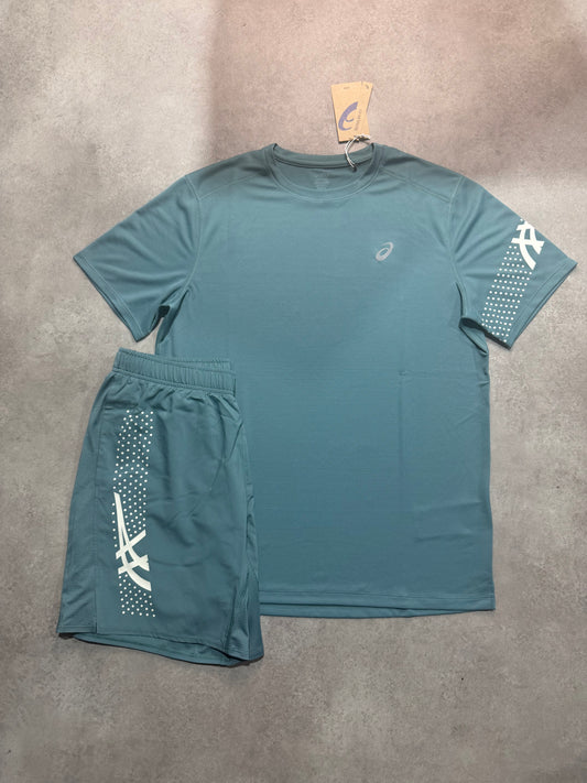 Asics Icon T-Shirt Set - FOGGY TEAL