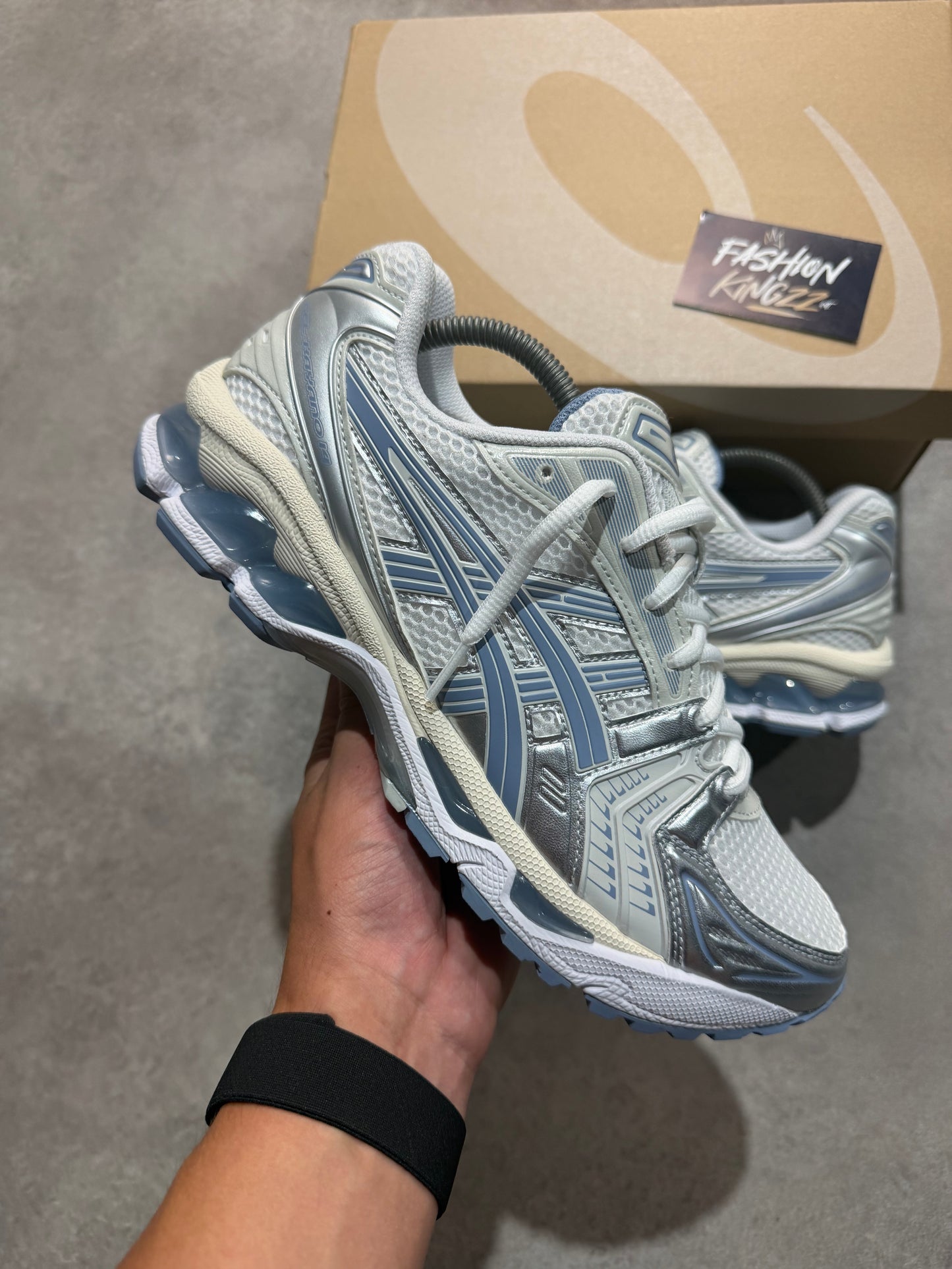 Asics Gel Kayano 14 - White Light Navy