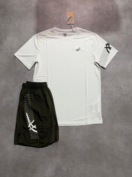 Asics Icon Set - CREAM/KHARKI