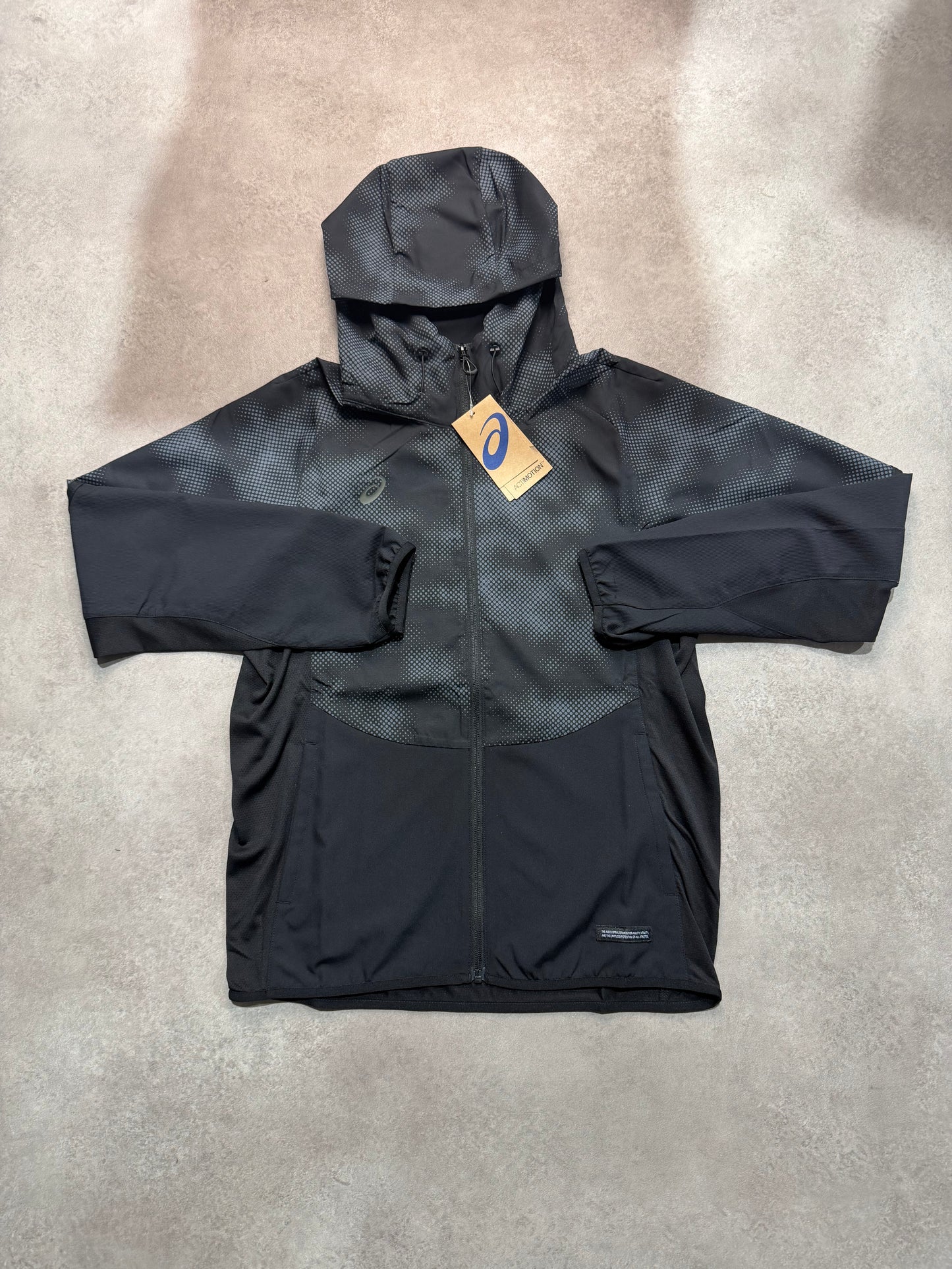 Asics Cool Graphic Cross Hoodie - Performance Black