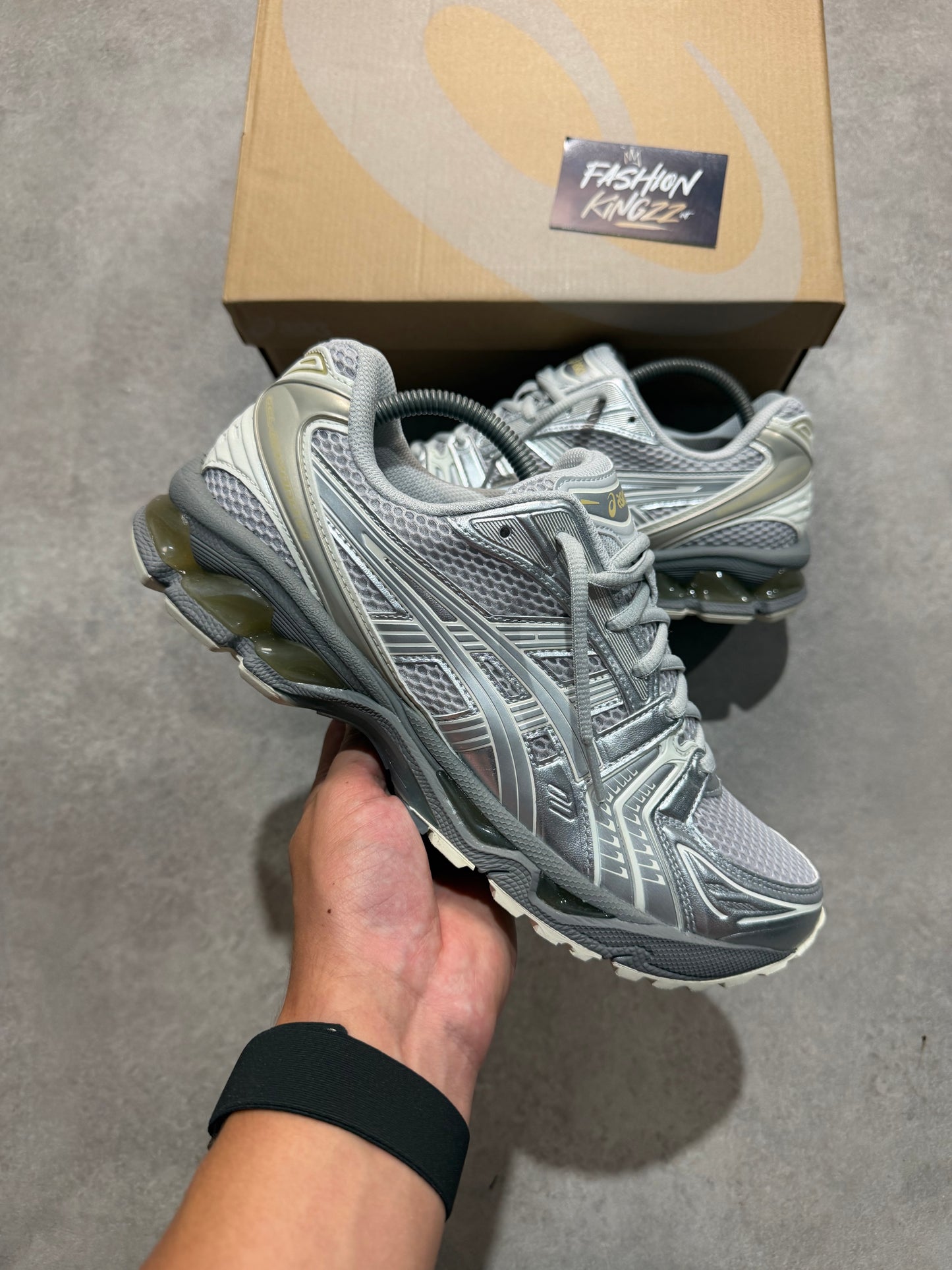Asics Gel Kayano 14 - Concrete Pure Silver