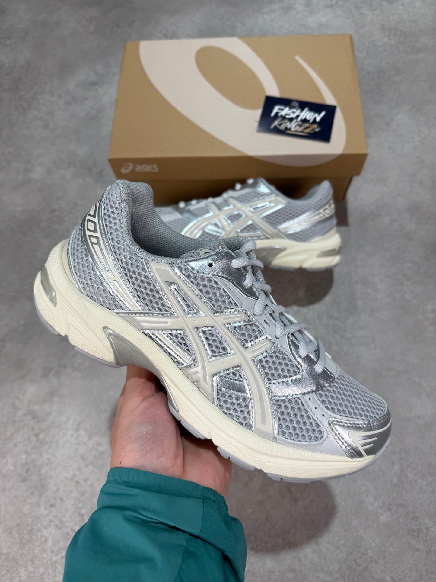 Asics Gel 1130 - CLOUD GREY-OATMEAL