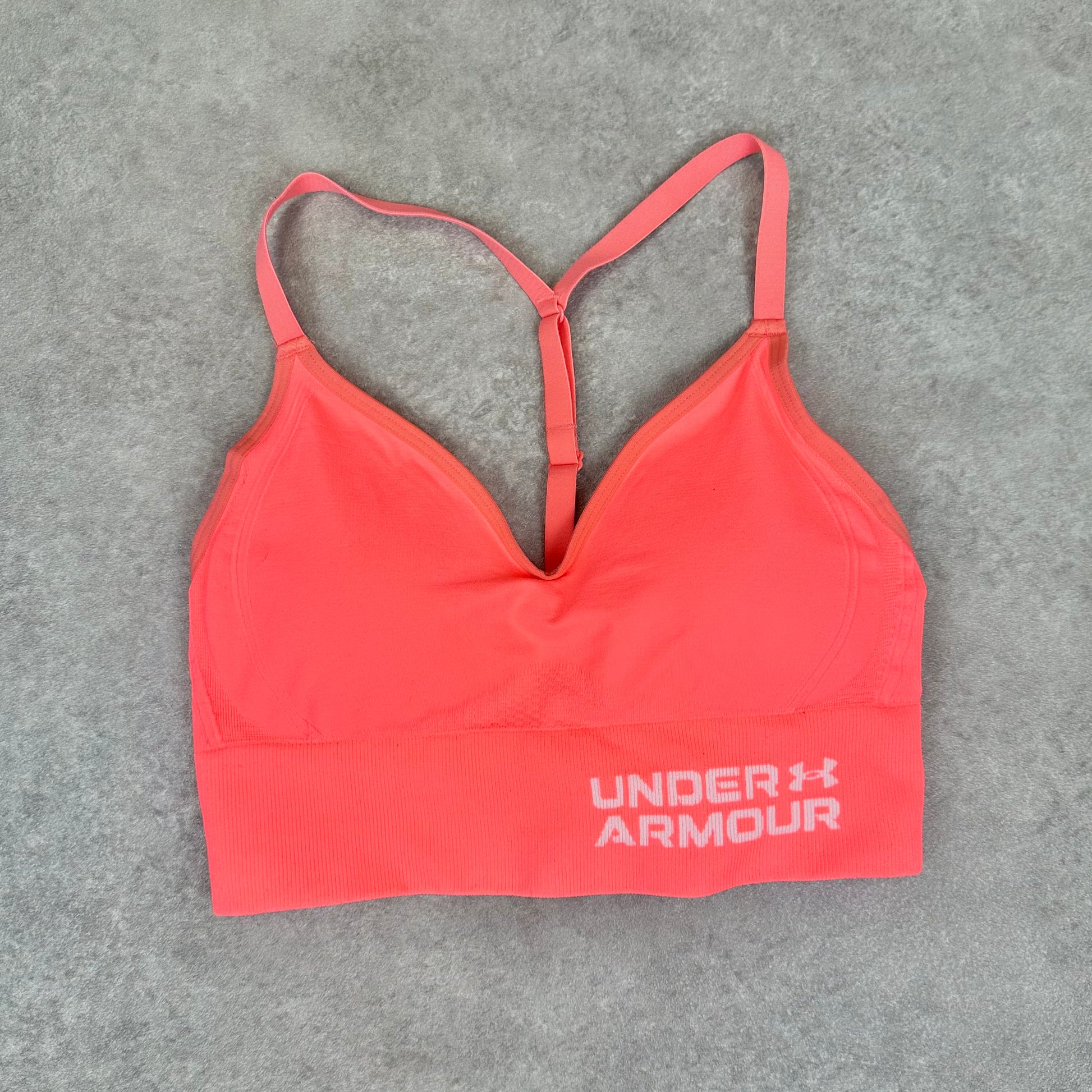 Under Armour Sports Bra Neon Pink – Fashion k
