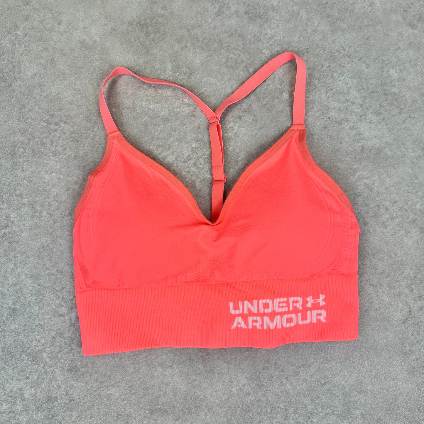 Under Armour Sports Bra - Neon Pink