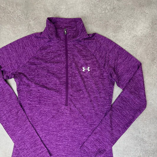 Under Armour 1/2 Zip - Purple