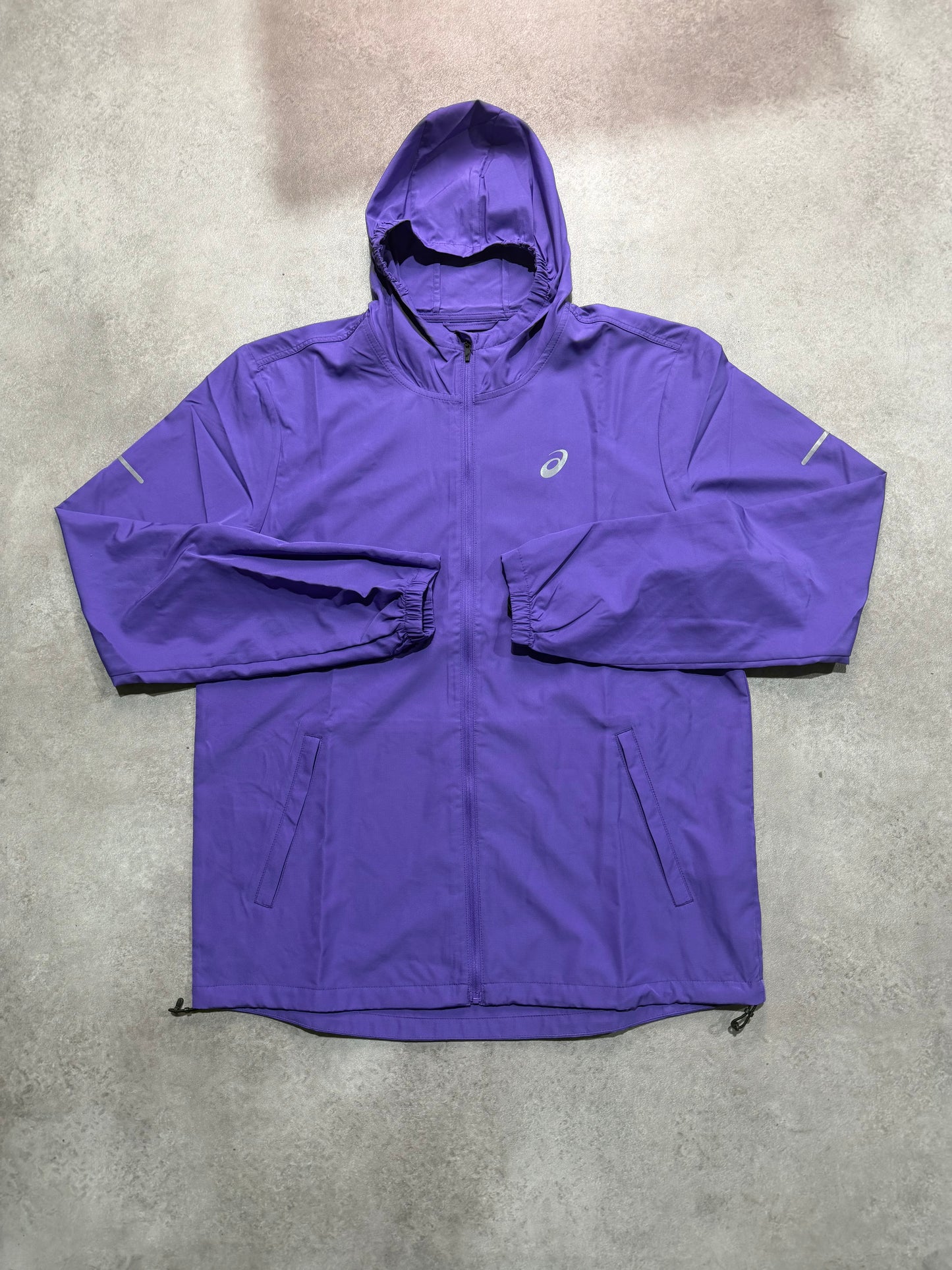 Asics Run Hood Jacket - PURPLE