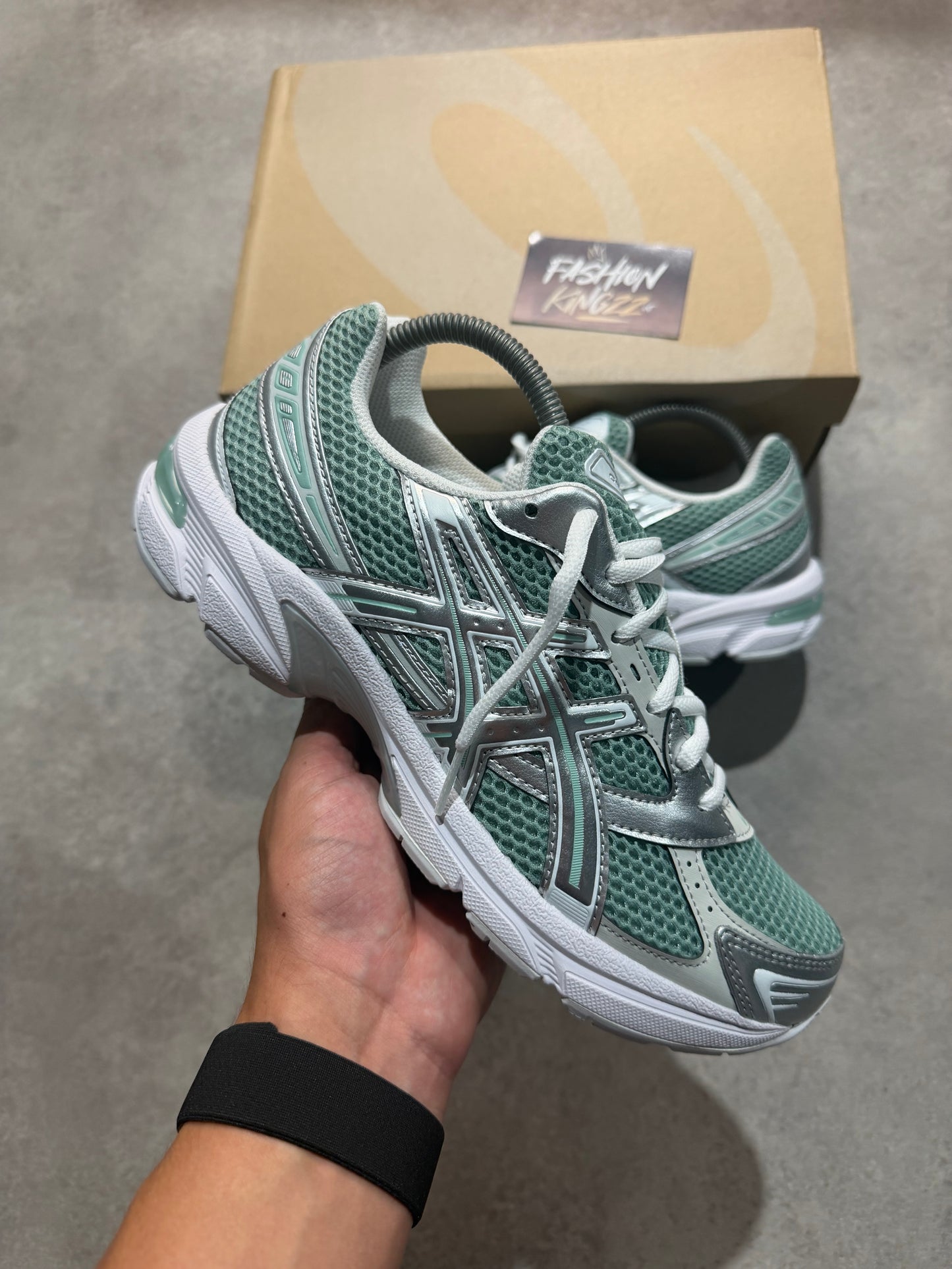 Asics Gel 1130 - Verdigris Pure Silver