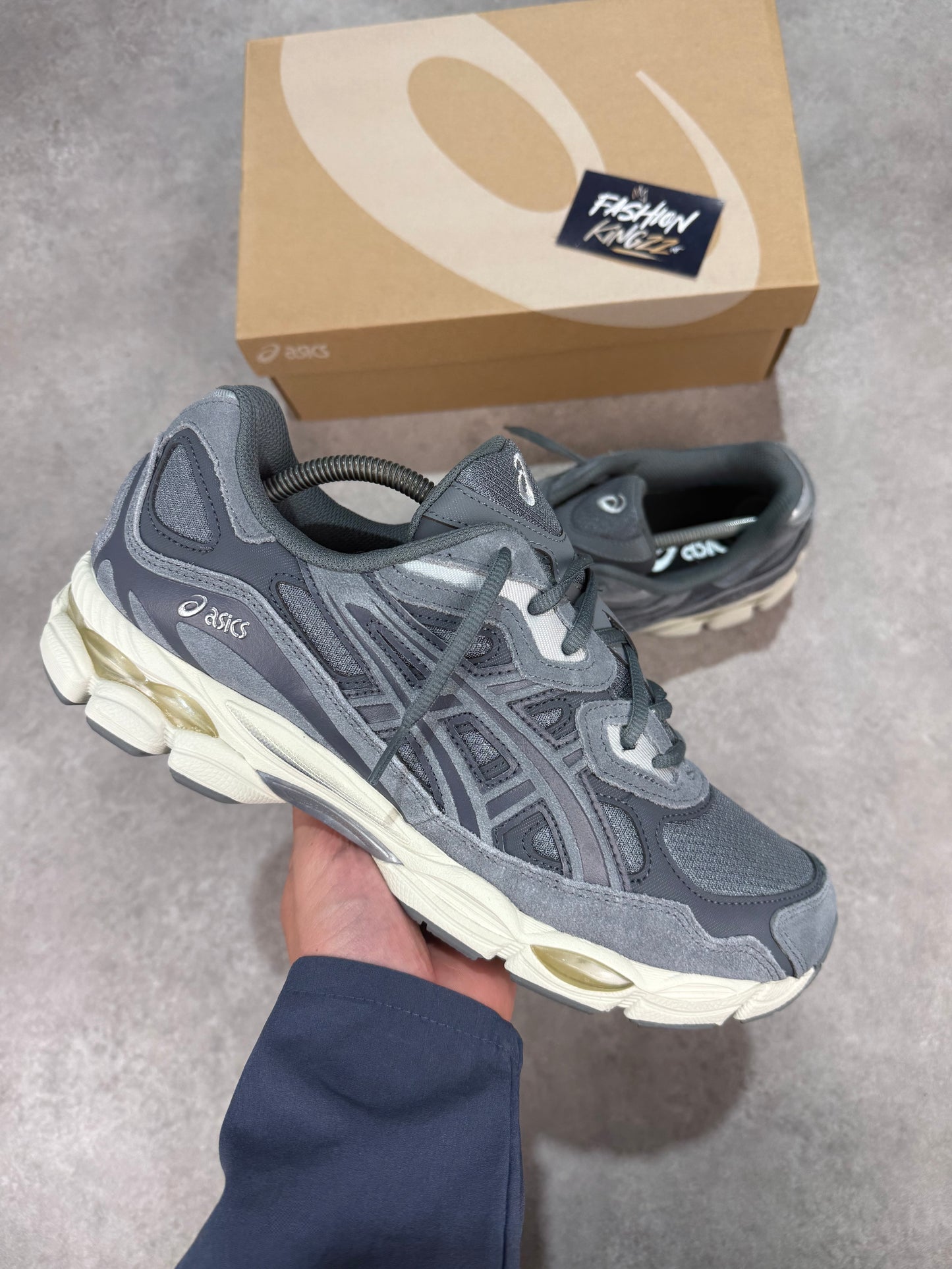 Asics Gel-NYC - STEEL GREY/CARRIER GREY