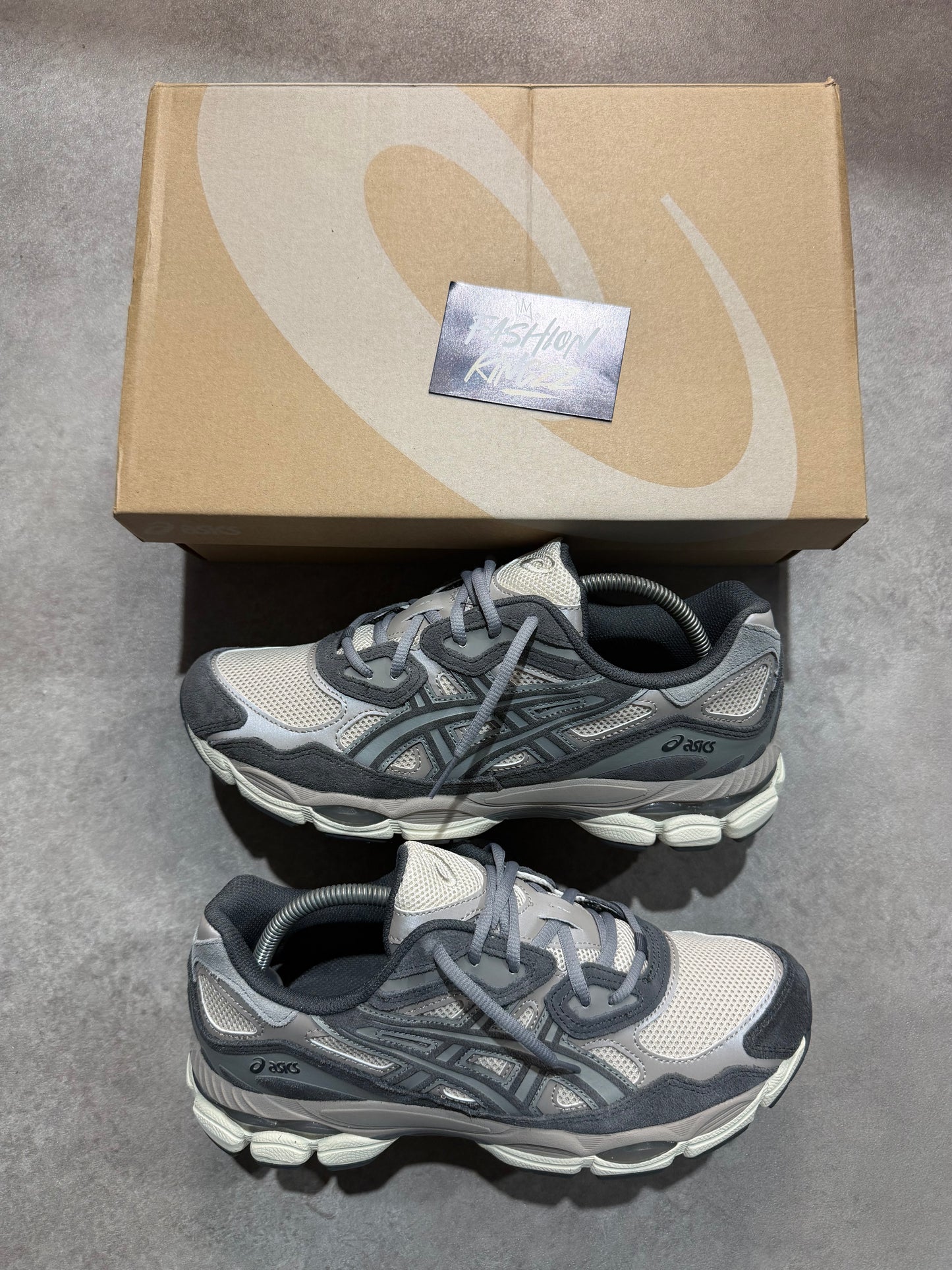 ASICS Gel NYC - Oatmeal Obsidian