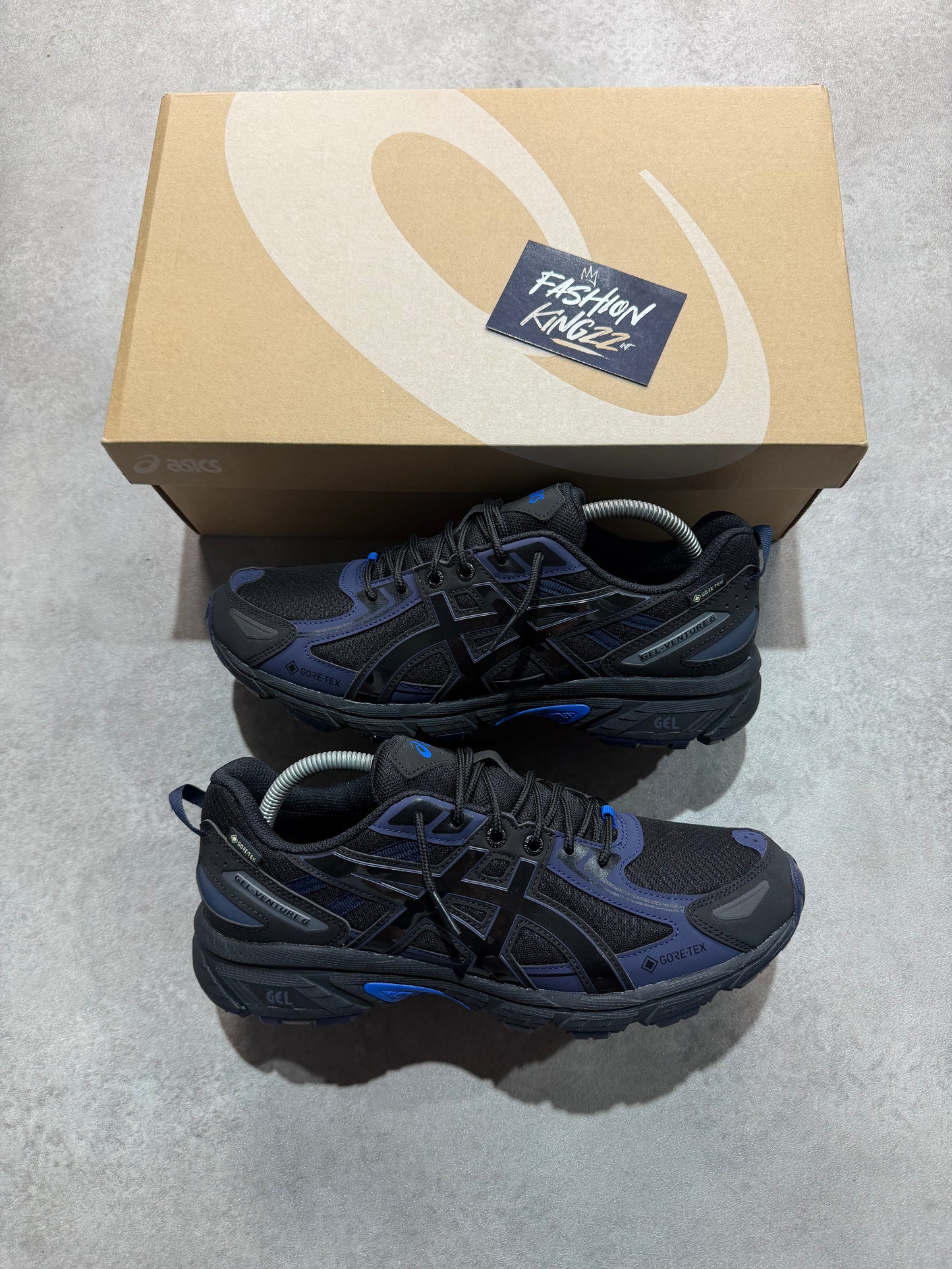 Asics Gel Venture 6 GTX - BLACK/ ILLUSION BLUE