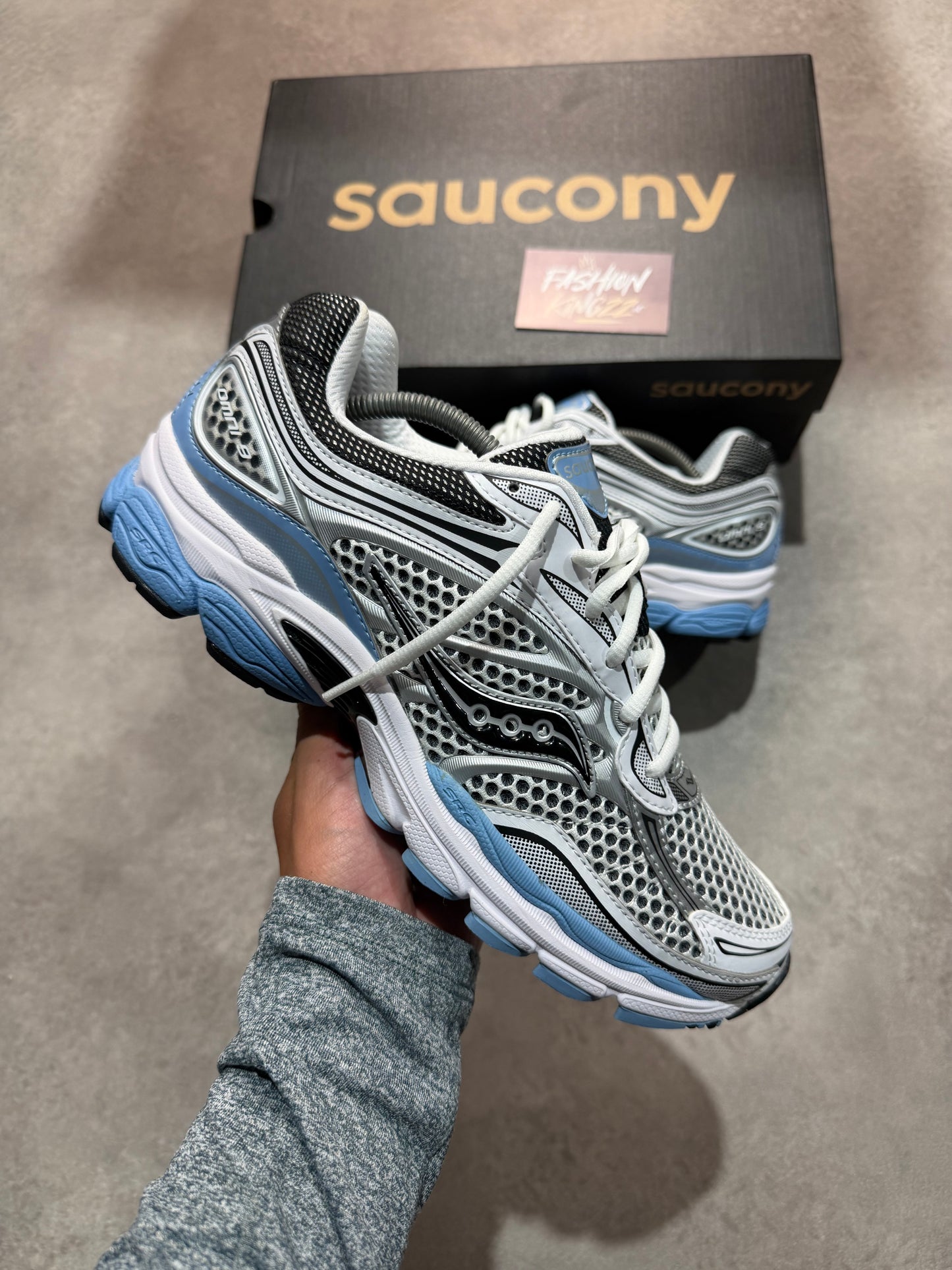 Saucony Progrid Omni 9 - BLISSFUL/WHITE BLUE