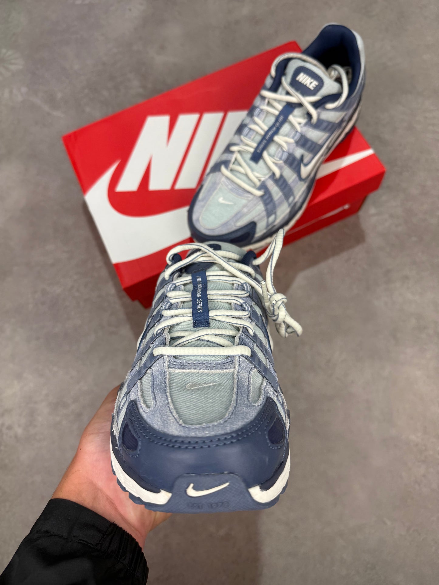 Nike P-6000 - Worn Blue/ Soft Pearl