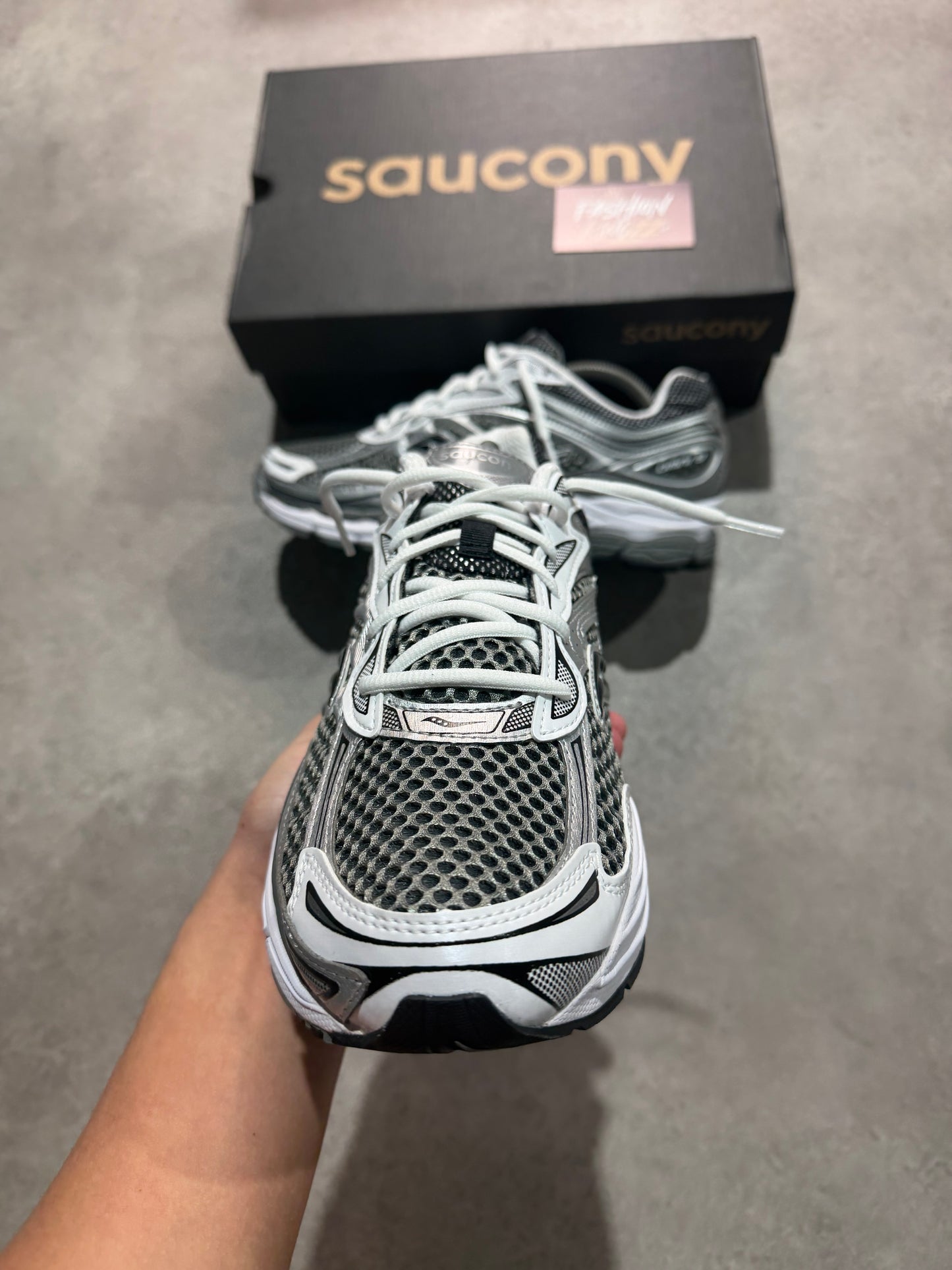 Saucony Progrid Omni 9 - GREY/SILVER