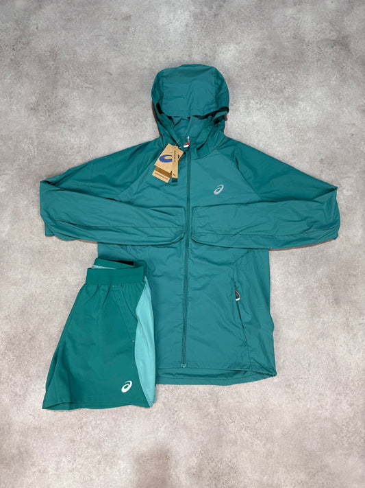 Asics Running Jacket Set - Rainy Lake