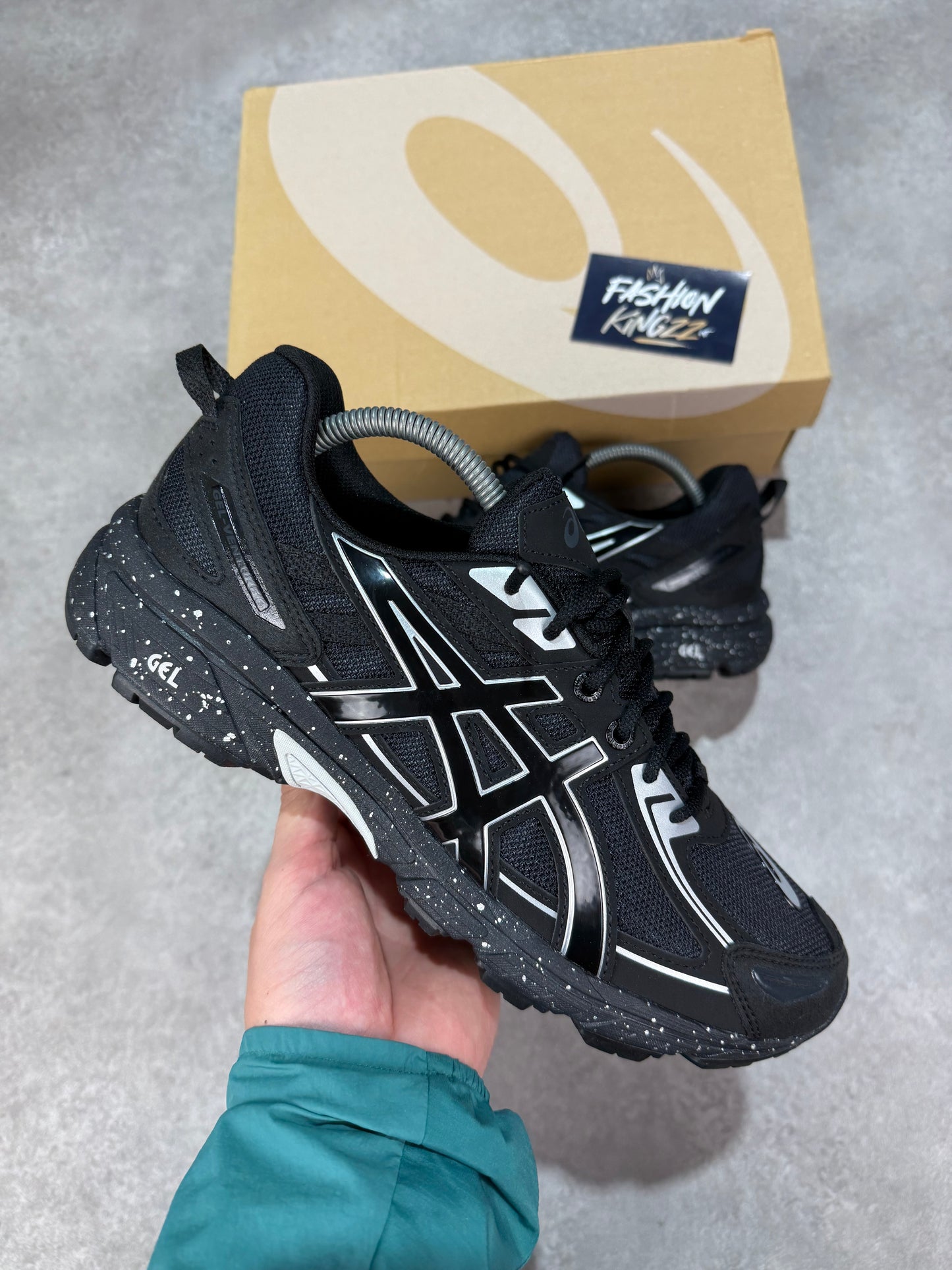 Asics Gel Venture 6 - BLACK/PURE SILVER