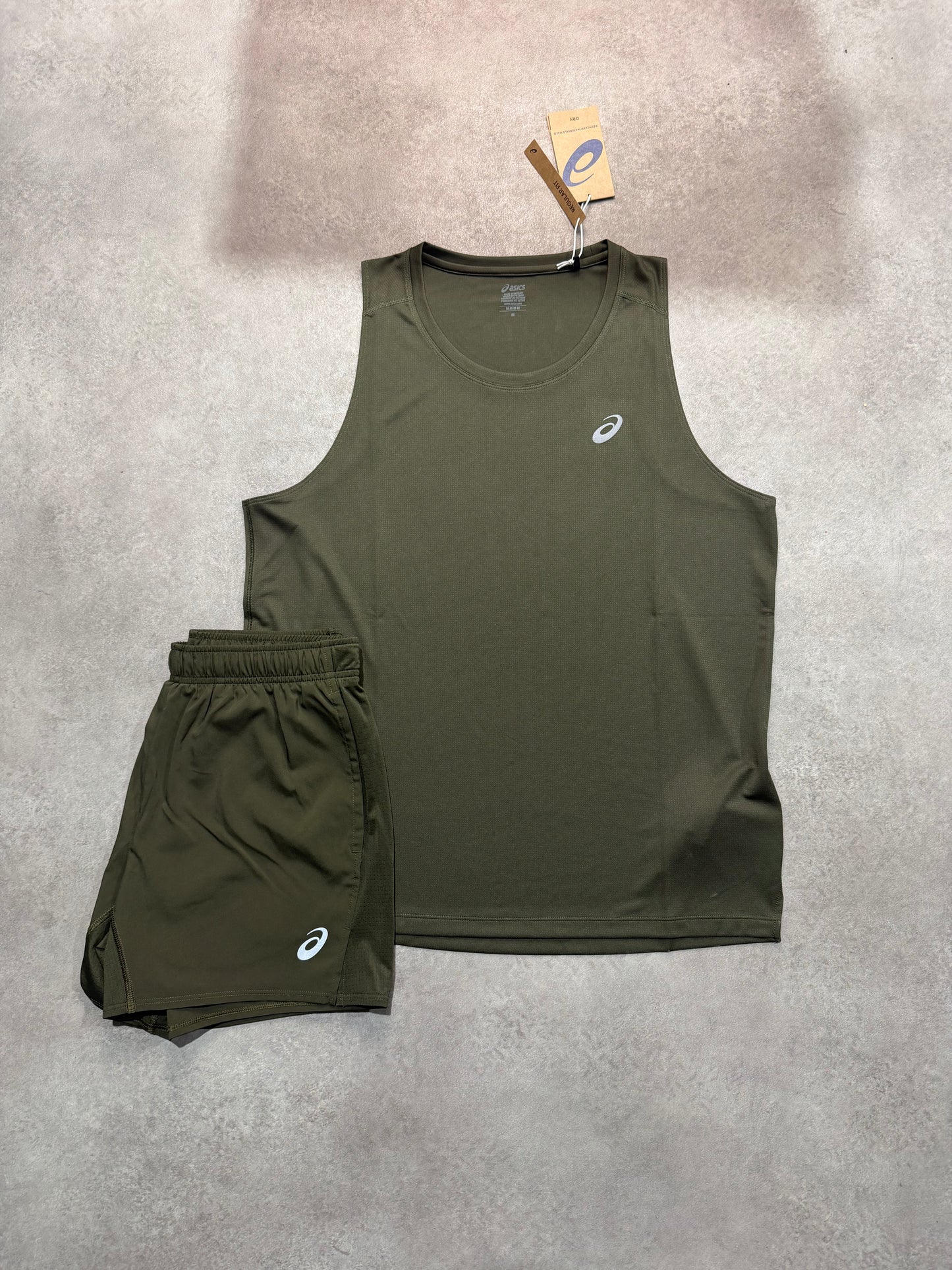 Asics Vest Set - KHARKI