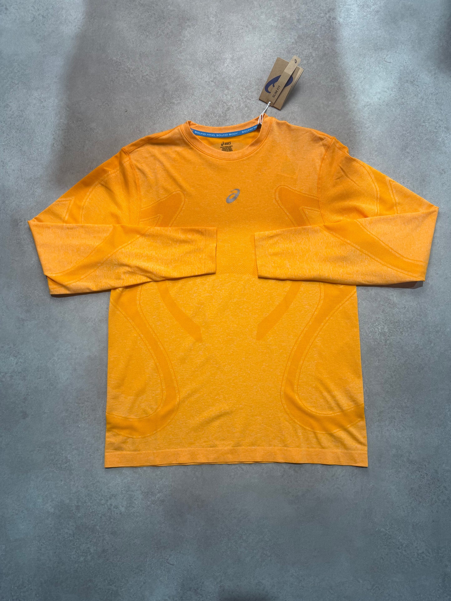 Asics Seamless LS T- Shirt - YAMABUKI