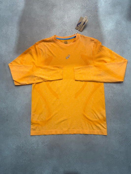 Asics Seamless LS T- Shirt - YAMABUKI