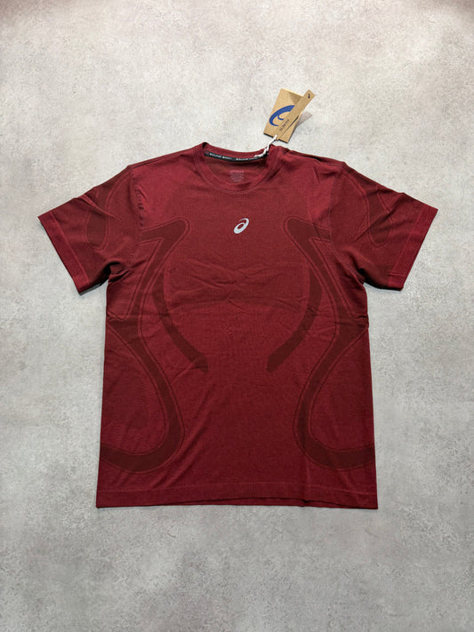 Asics Seamless T-shirt - DARK RED