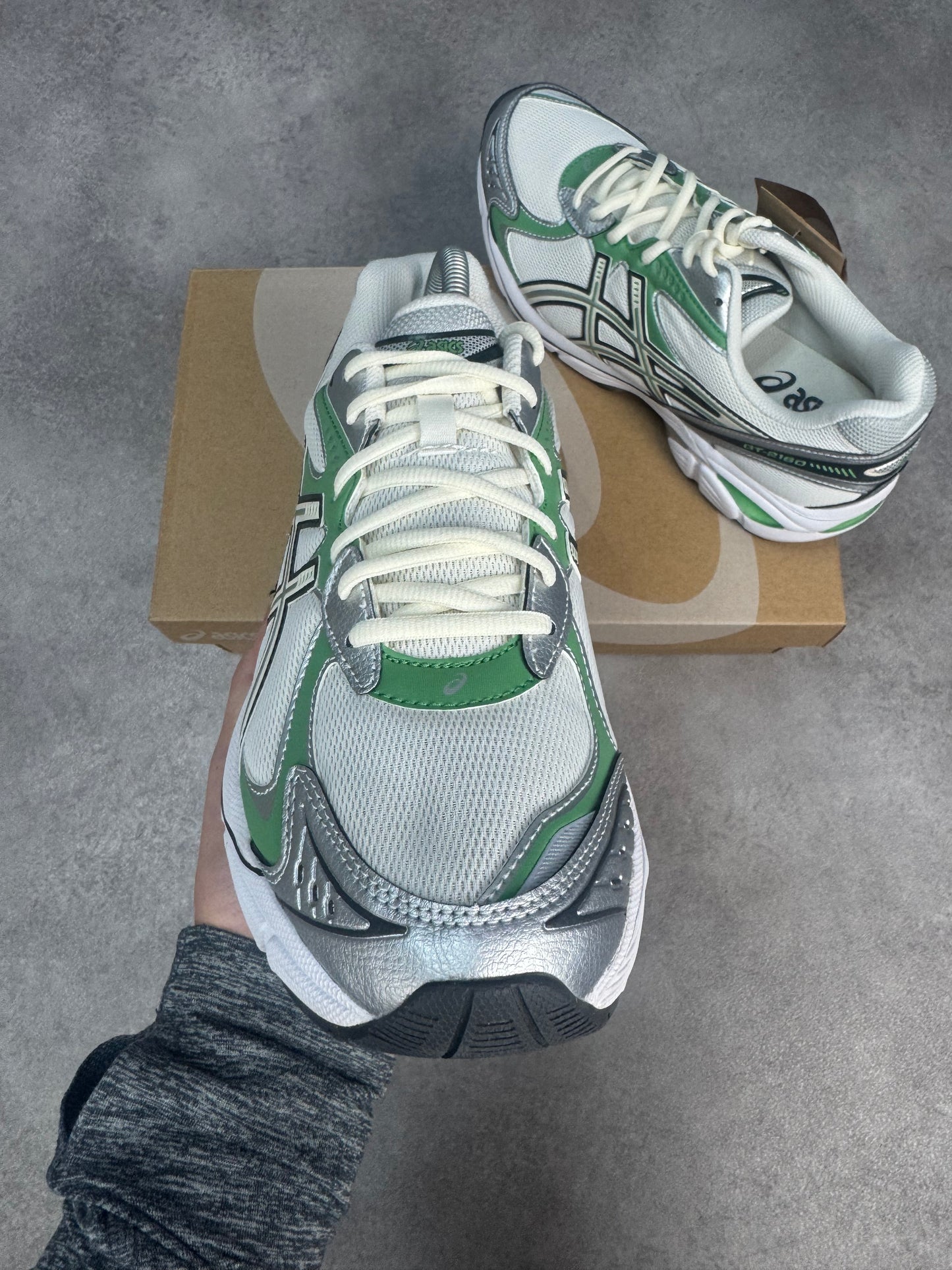 Asics GT2160 - White/Bamboo Green